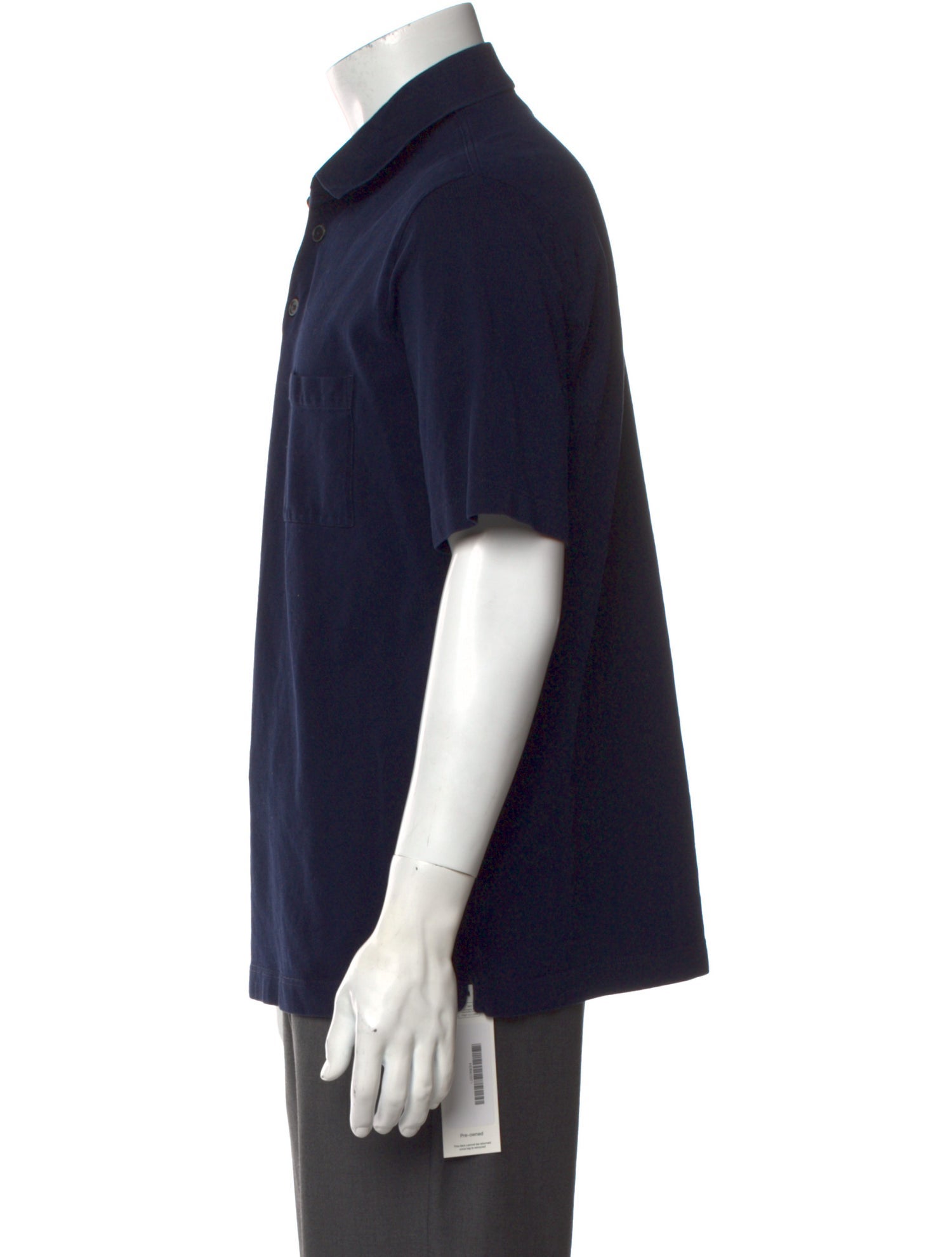 Hermès Collar Short Sleeve Polo Shirt