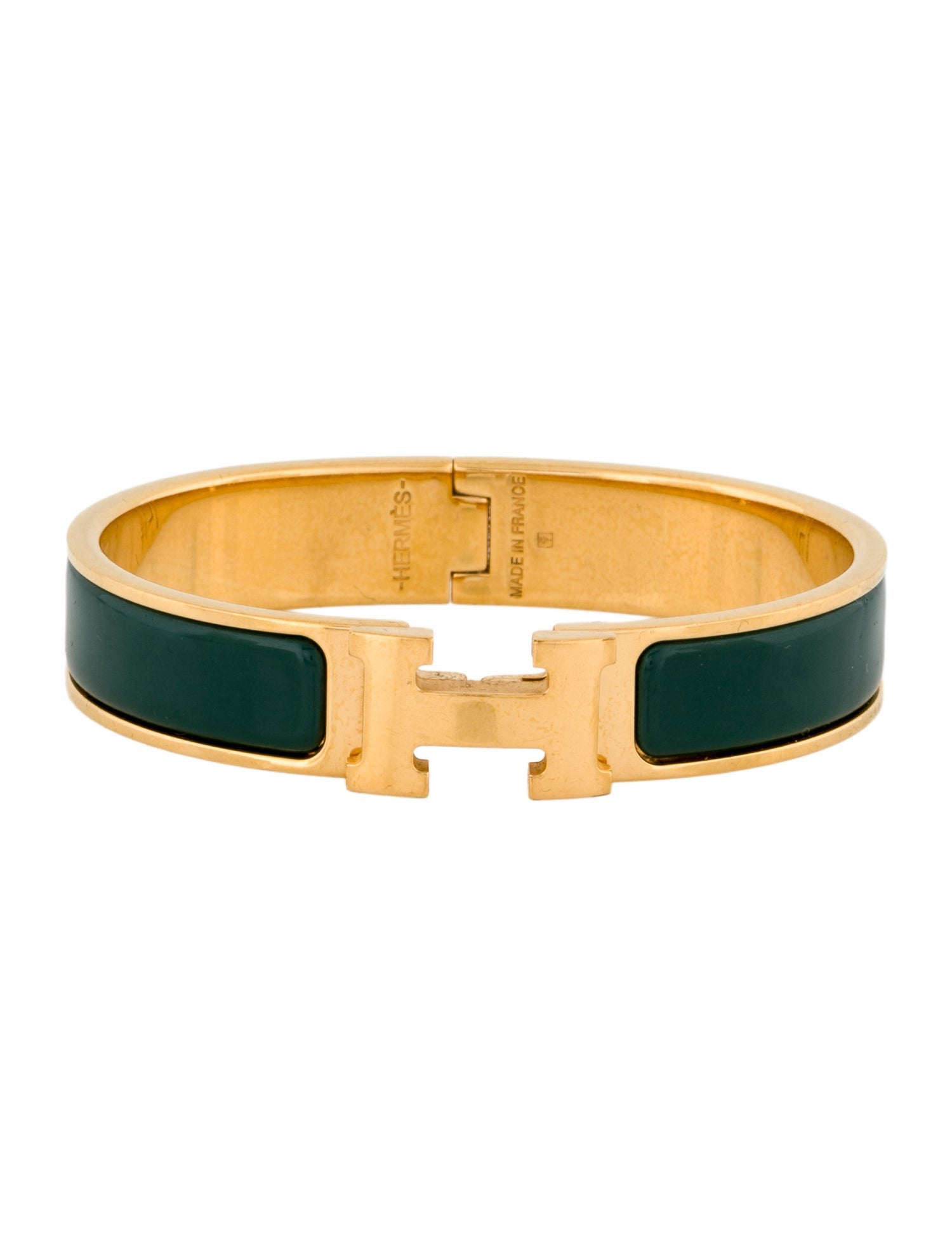 Hermès Clic H Bangle Bracelet