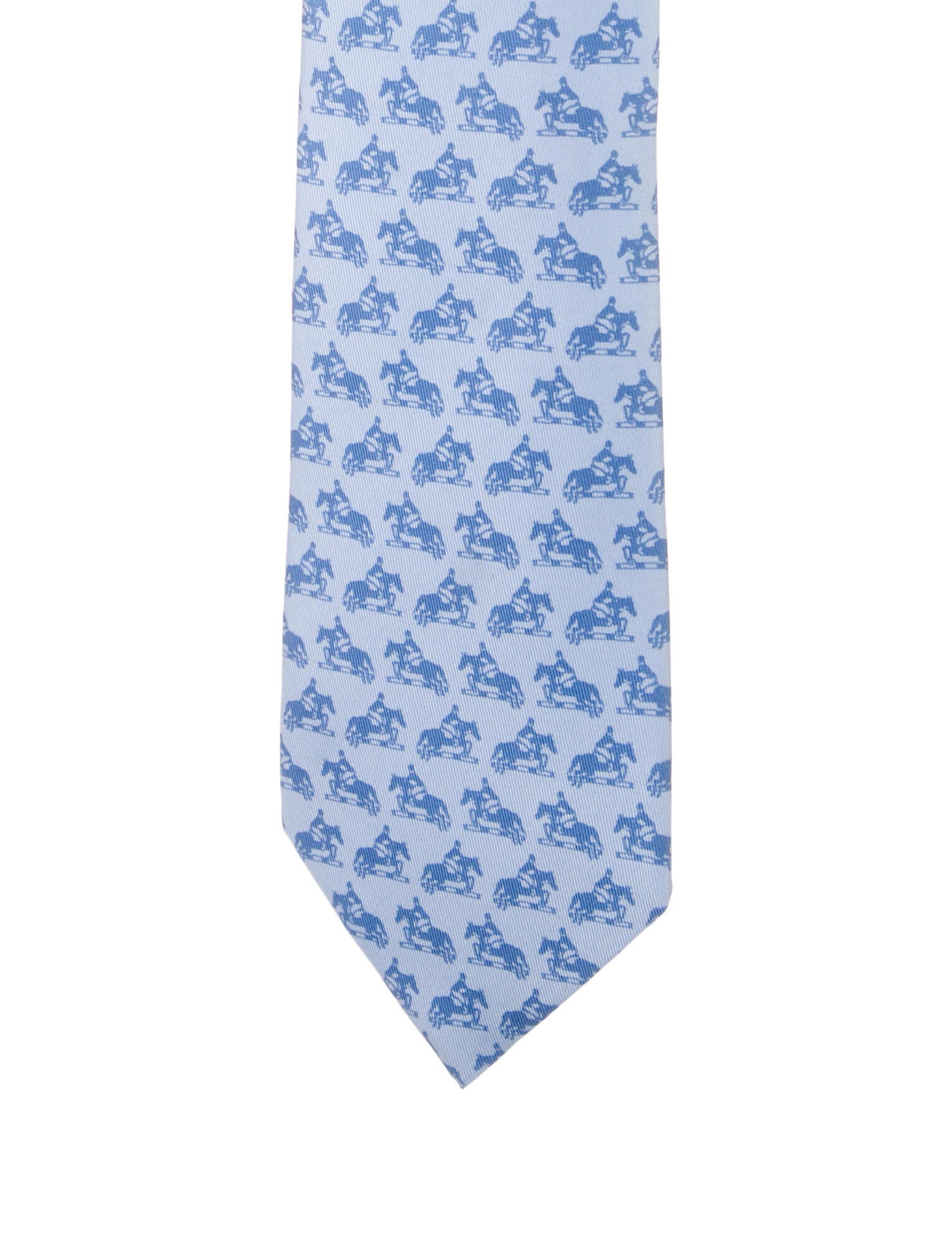Hermès Silk Printed Tie