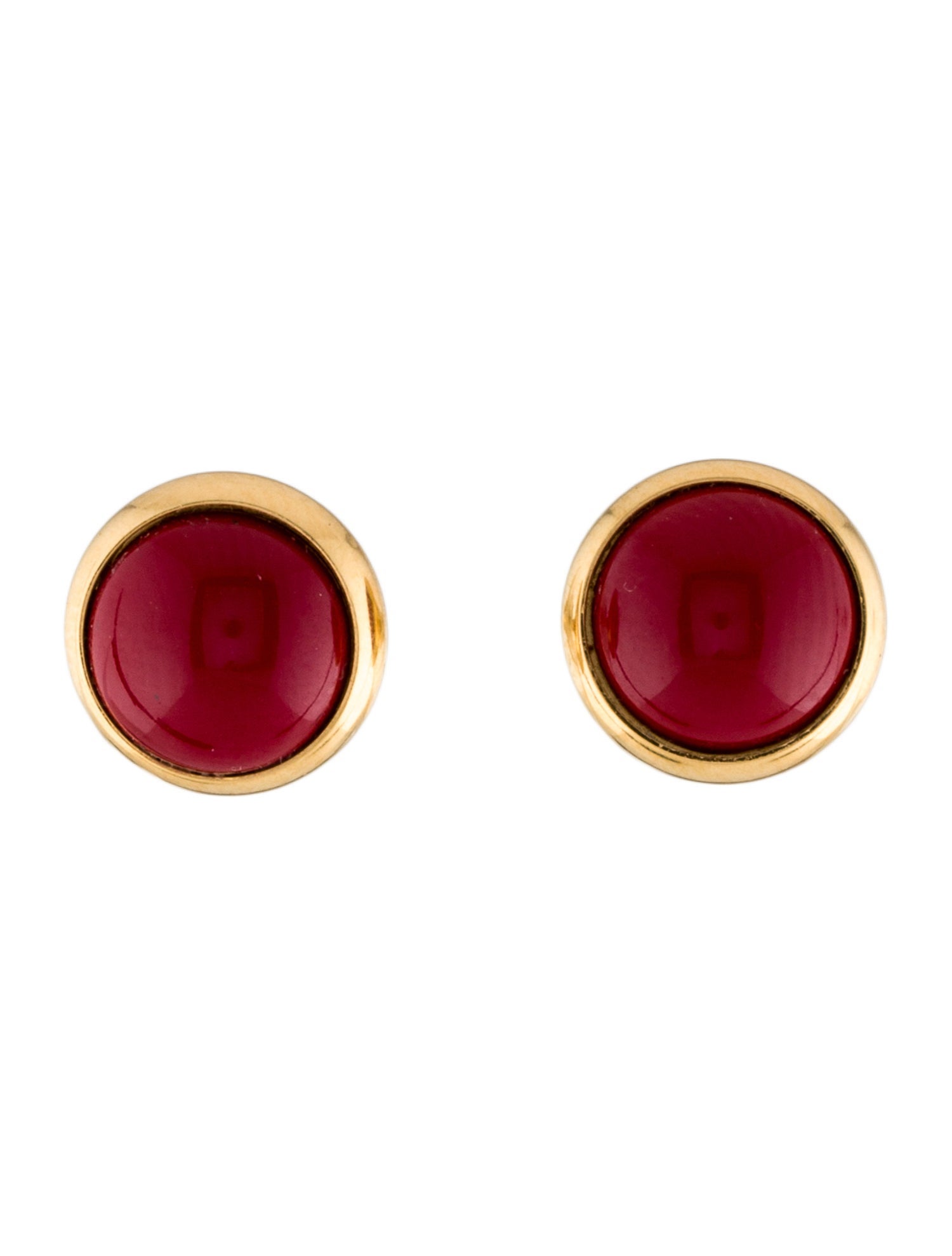 Hermès Enamel Eclipse Stud Earrings