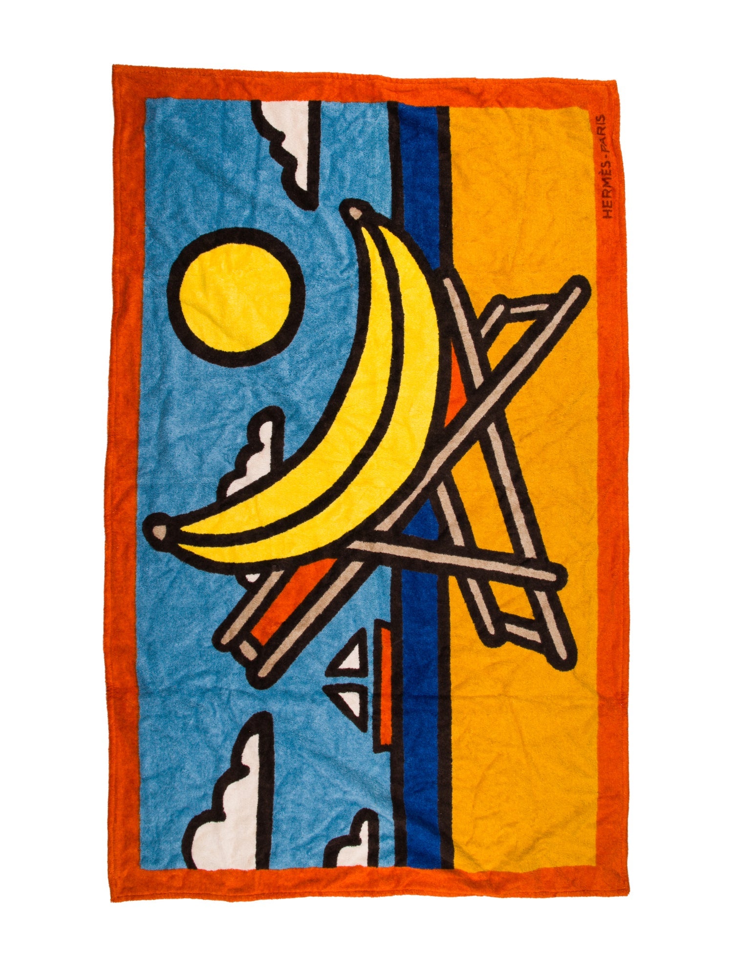 Hermès T'as la Banane Beach Towel