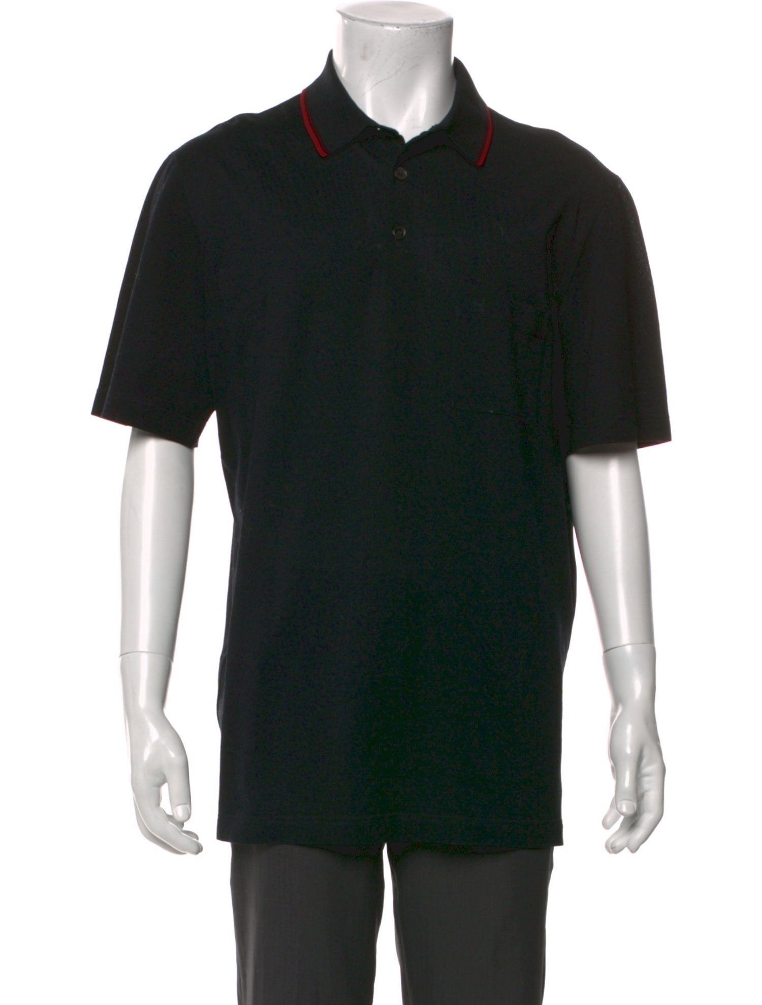 Hermès Collar Short Sleeve Polo Shirt