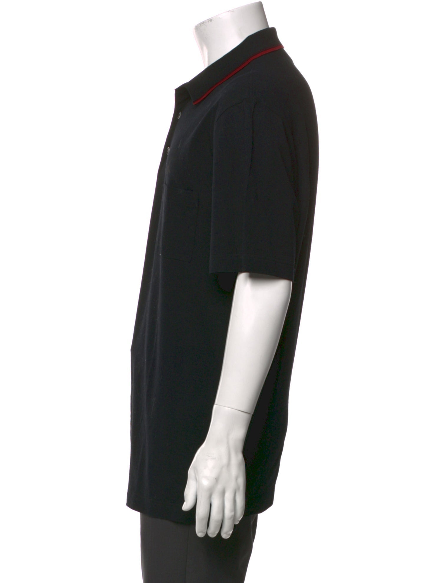 Hermès Collar Short Sleeve Polo Shirt