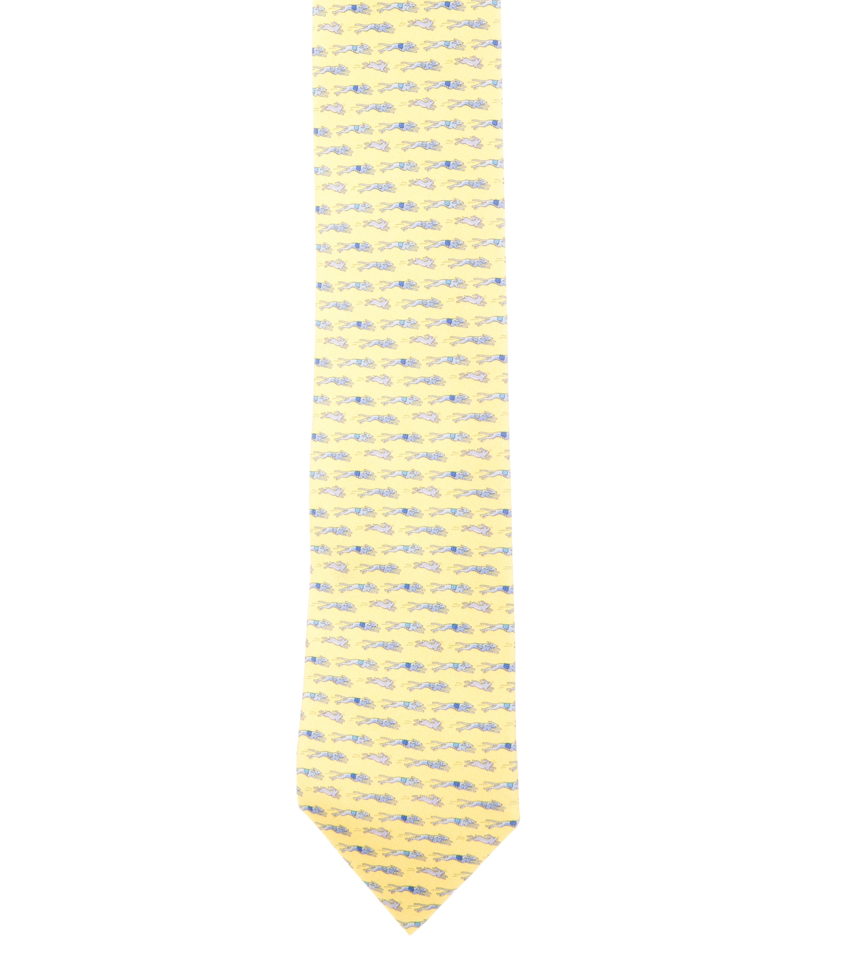 Hermès pattern print tie