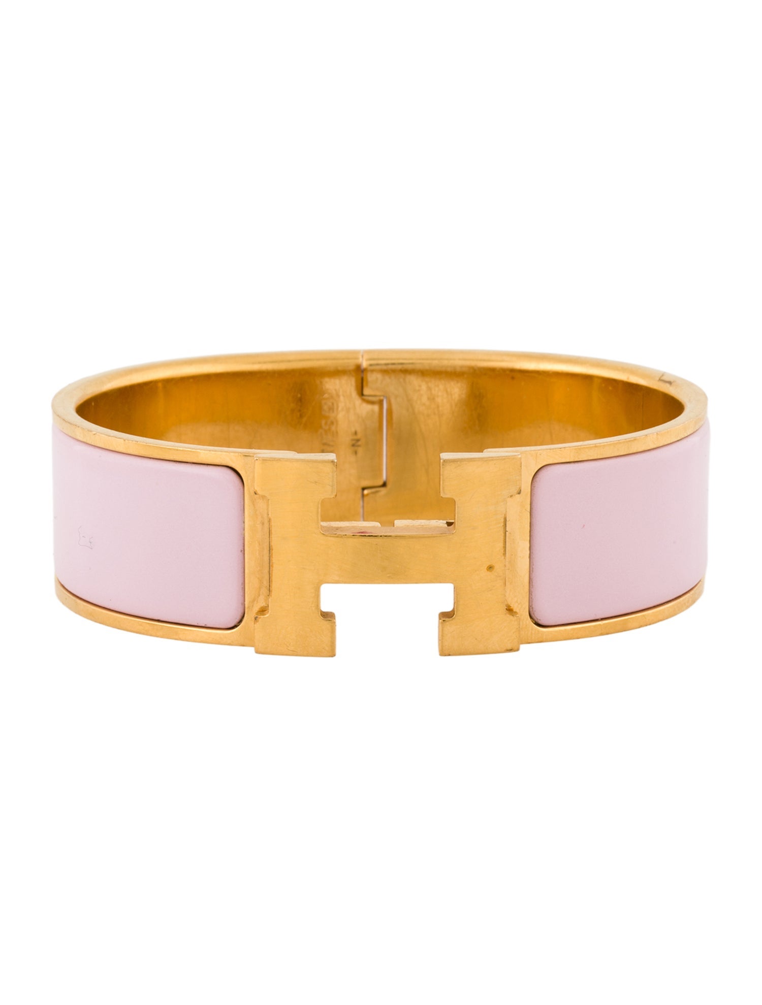 Hermès Clack H Hinged Bangle Bracelet