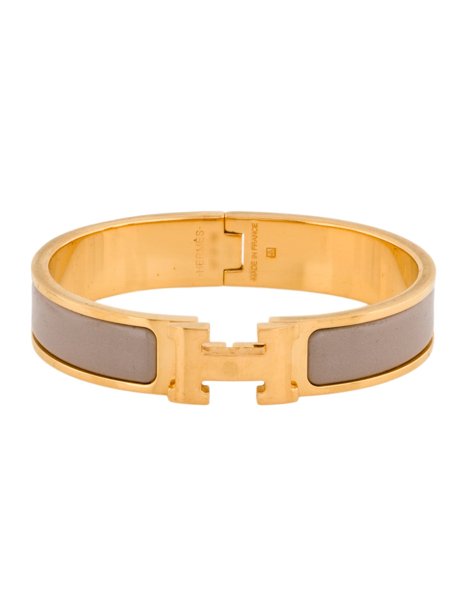 Hermès Enamel Clic H Bracelet