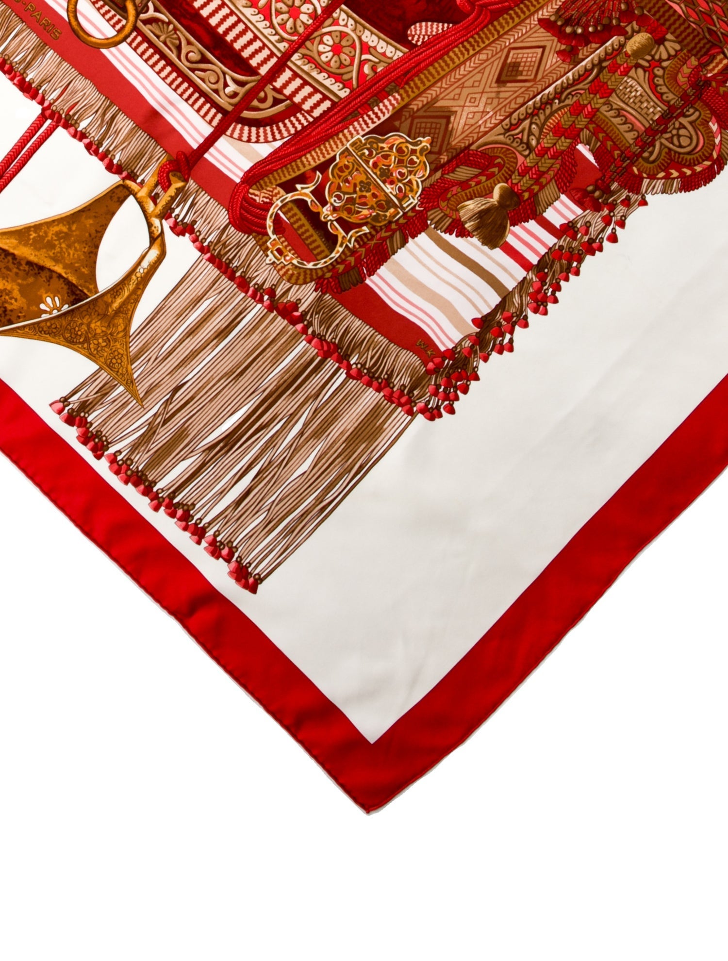 Hermès Selle D'Apparat Marocaine Silk Scarf