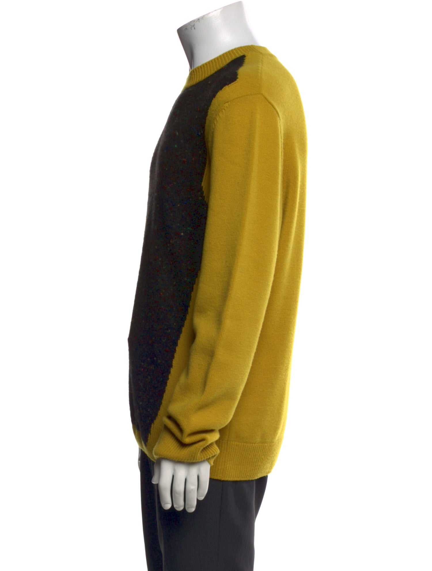 Hermès Wool Colorblock Pattern Pullover