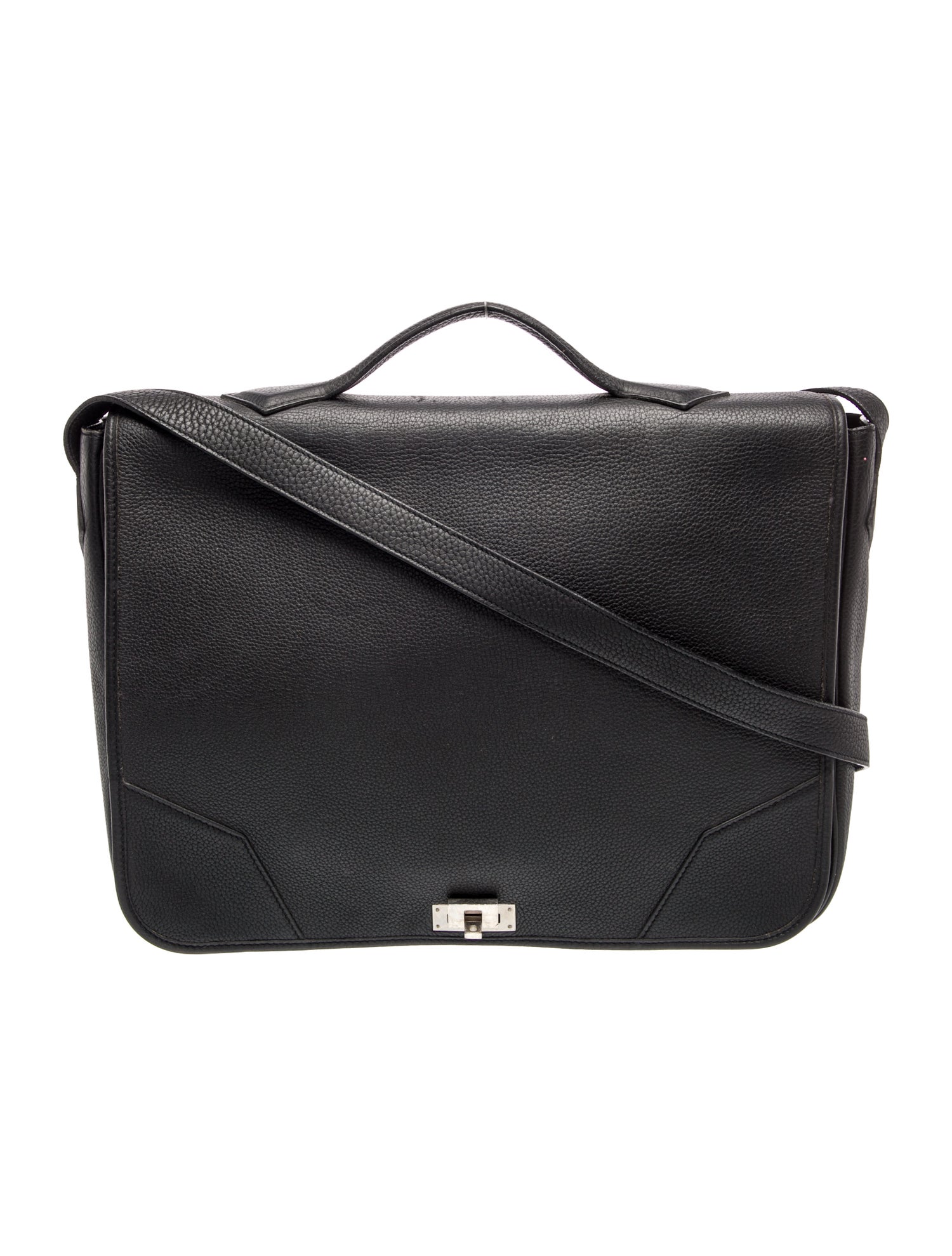 Hermès Clemence Victoria Messenger Bag