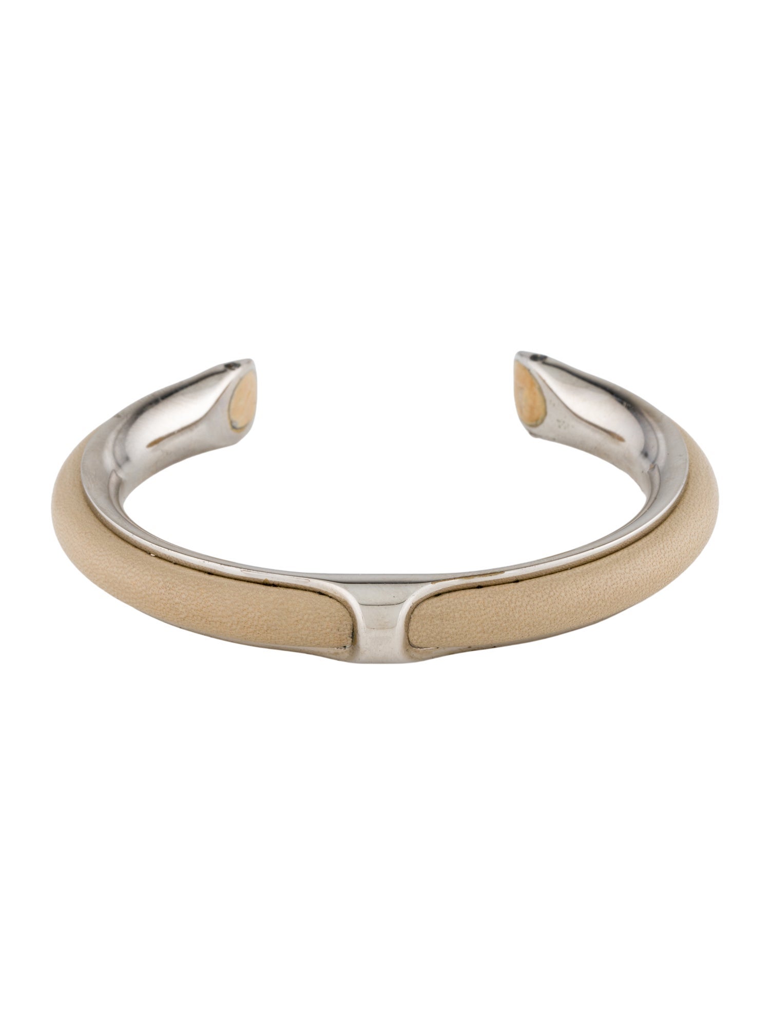 Hermès Leather Kyoto Cuff