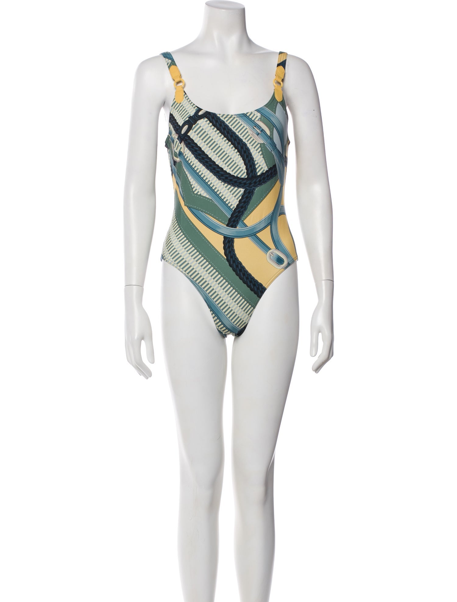 Hermès Printed One-Piece