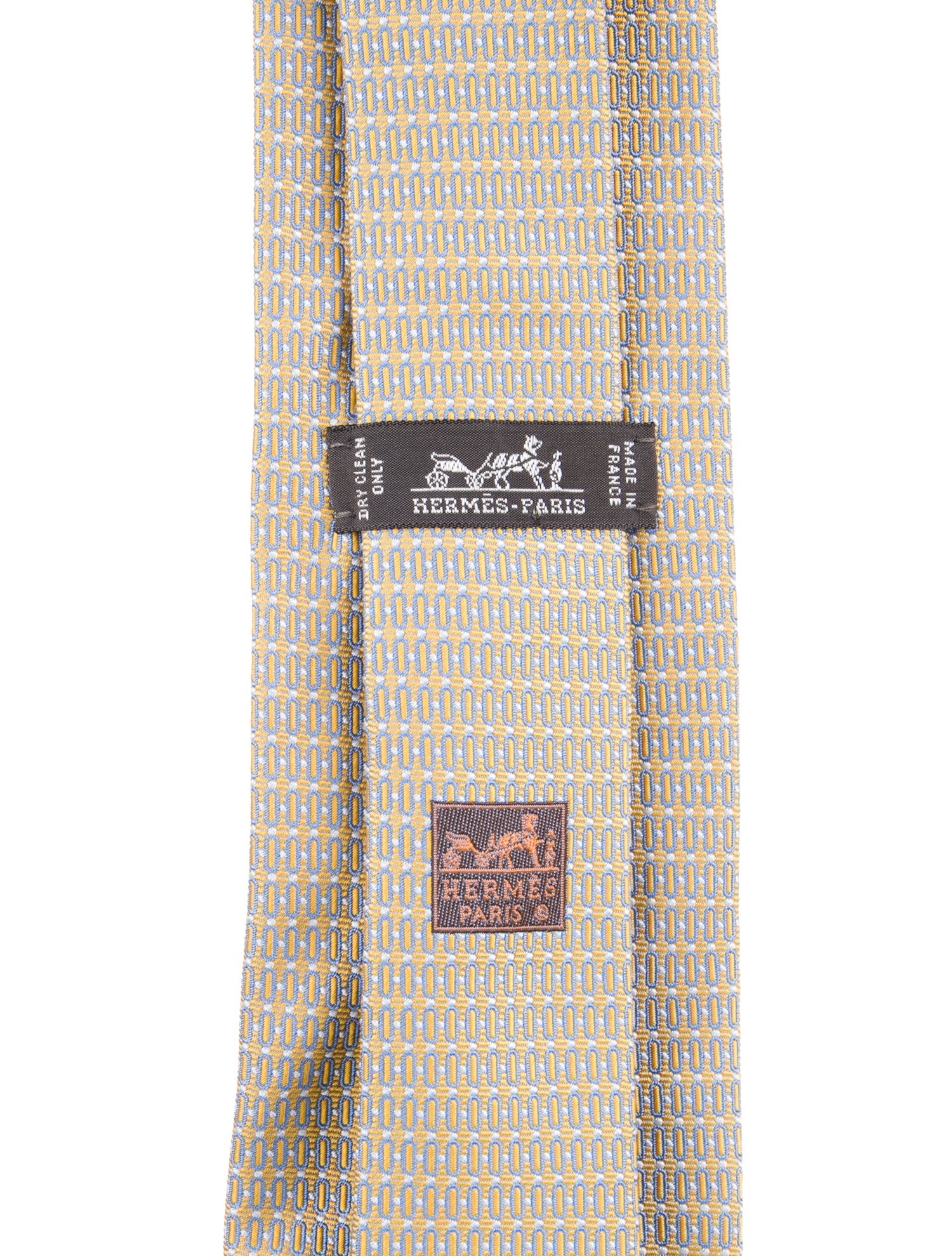 Hermès Silk patterned tie