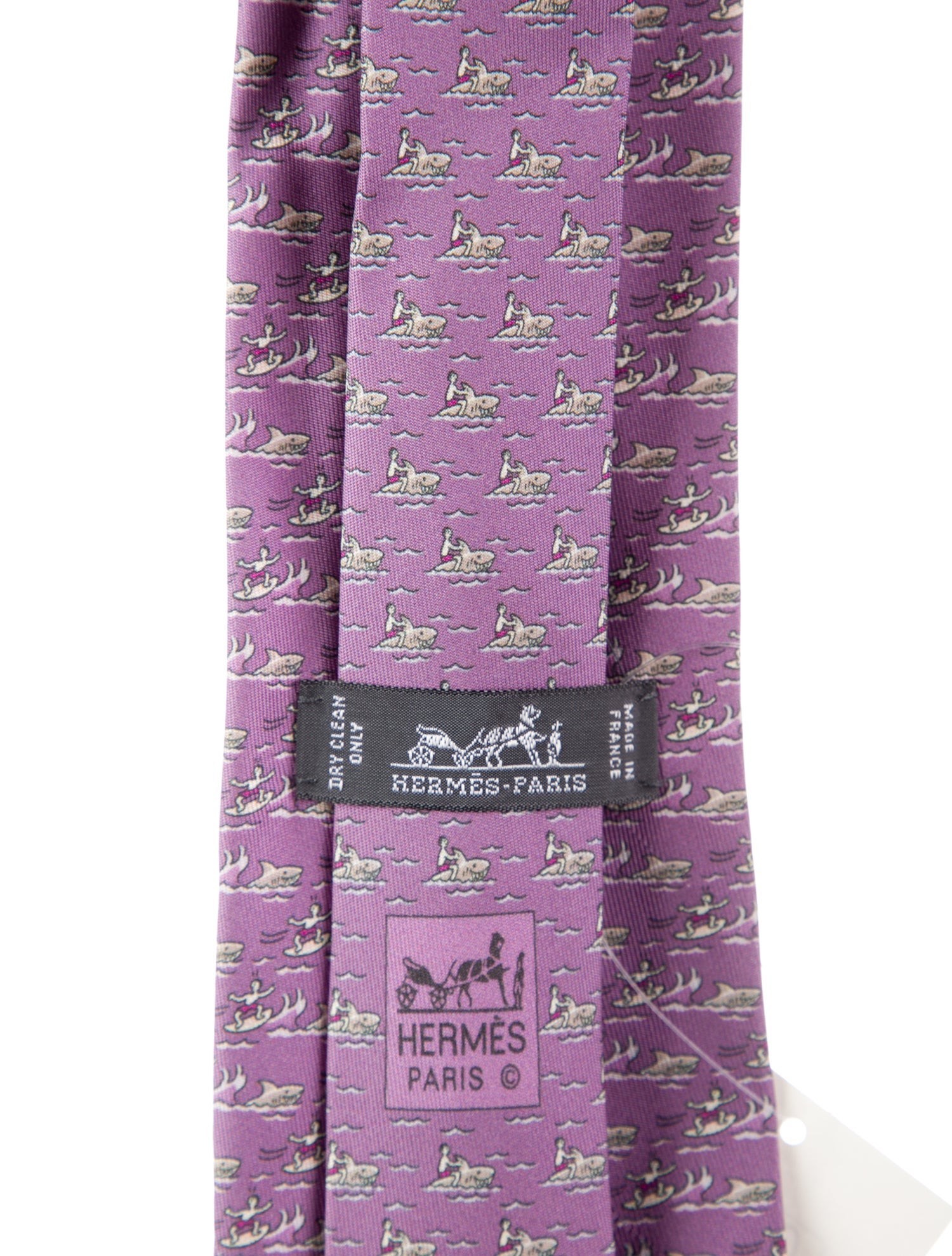 Hermès Silk Pattern Tie