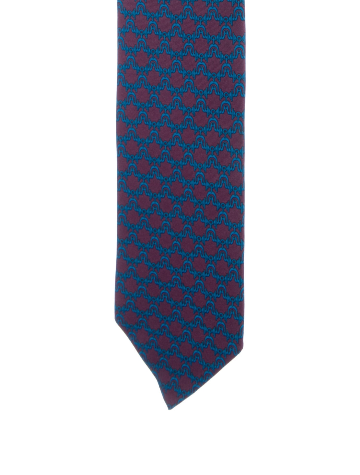 Hermès Silk Patterned Tie