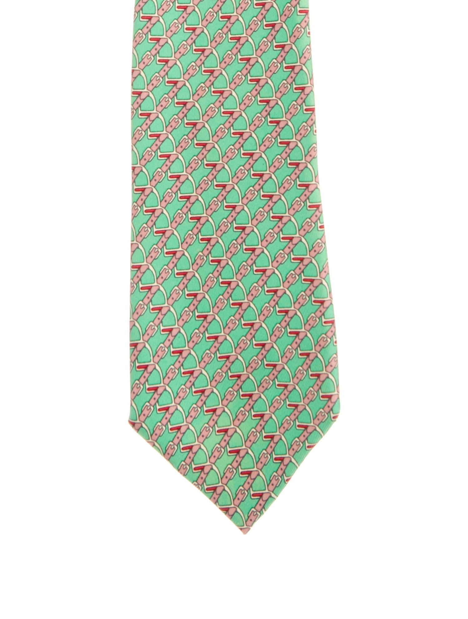 Hermès Silk Pattern Tie