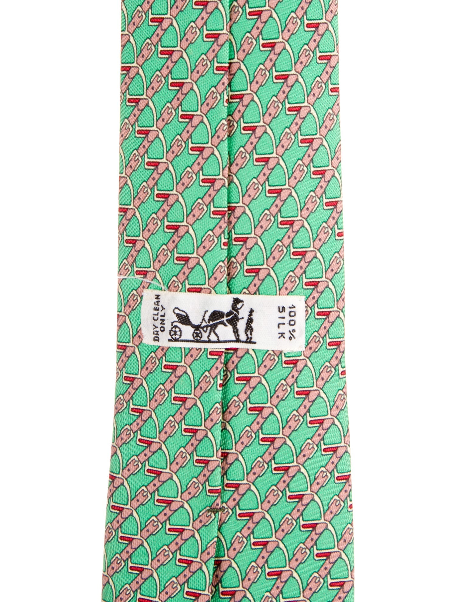 Hermès Silk Pattern Tie