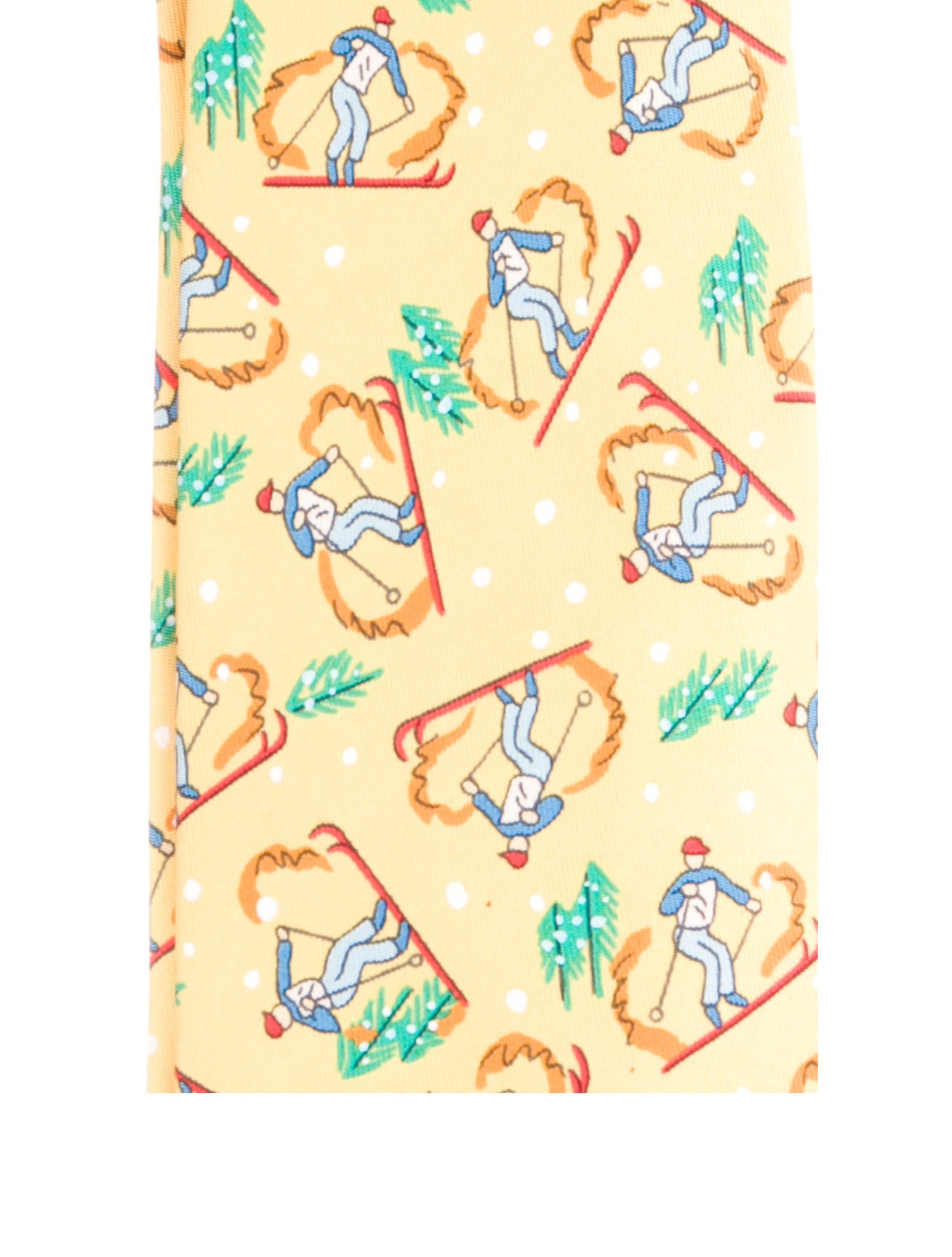 Hermès Silk Pattern Tie