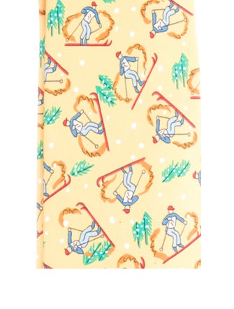 Hermès Silk Pattern Tie