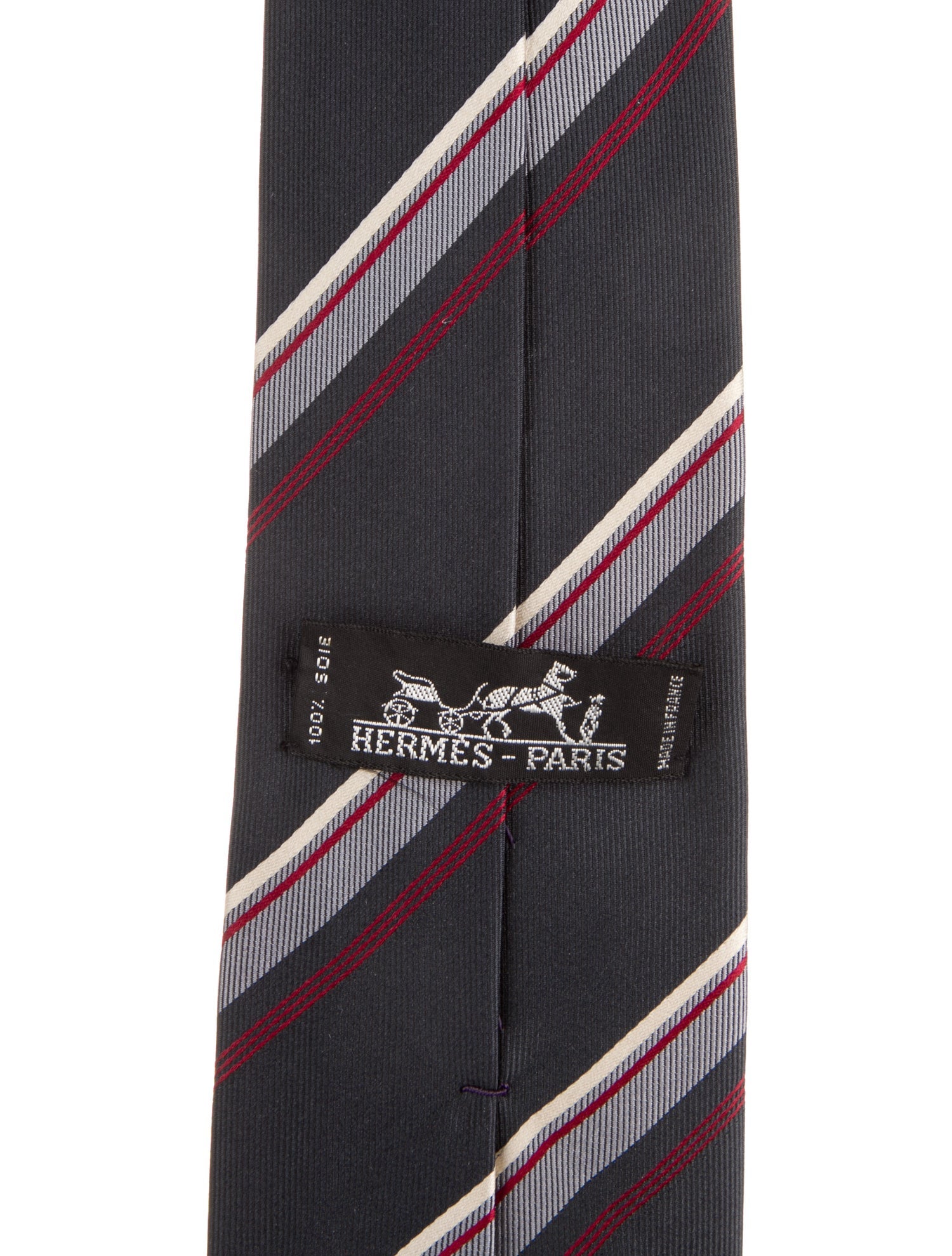 Hermès Silk Pattern Tie