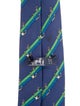 Hermès pattern silk tie