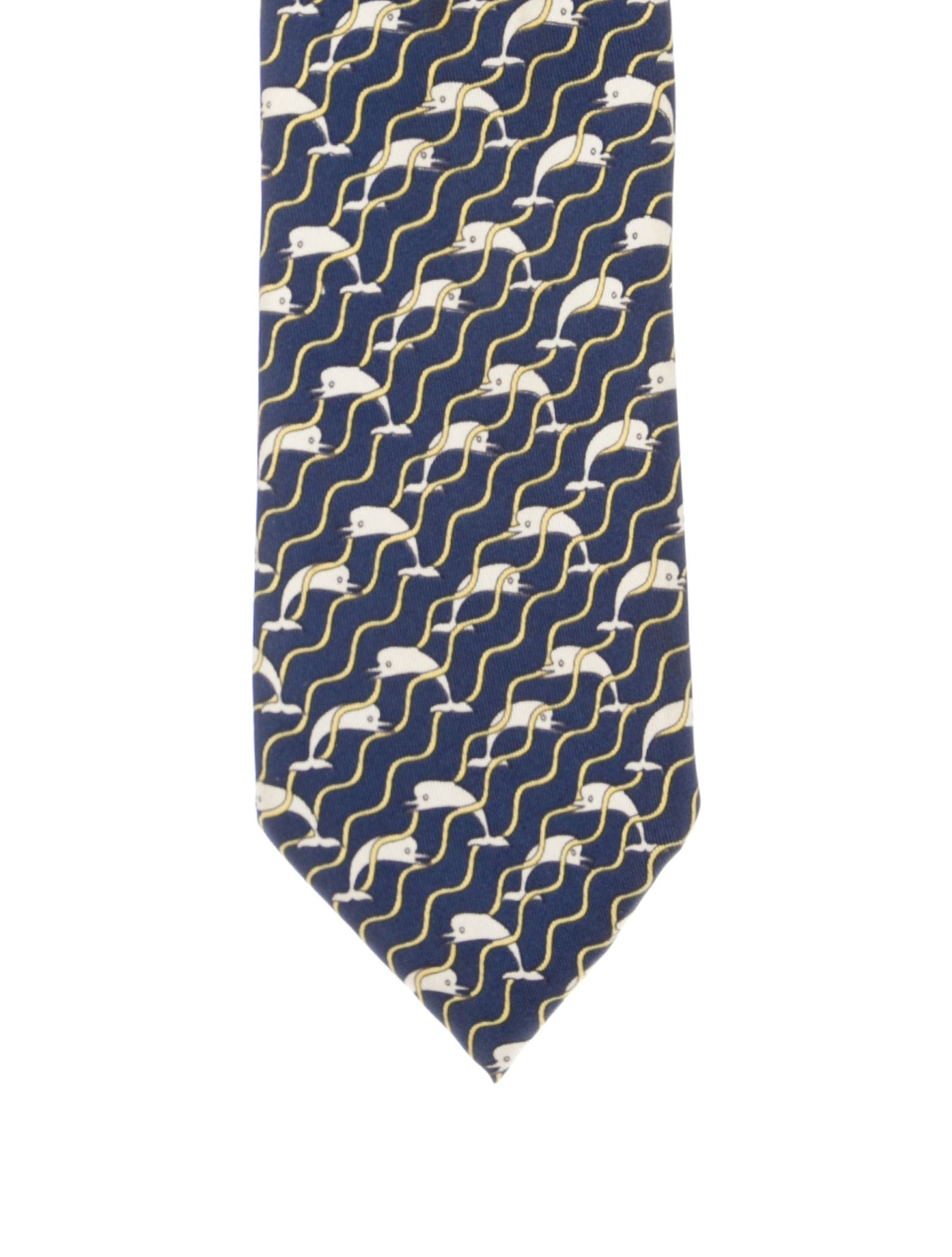 Hermès Silk Patterned Tie