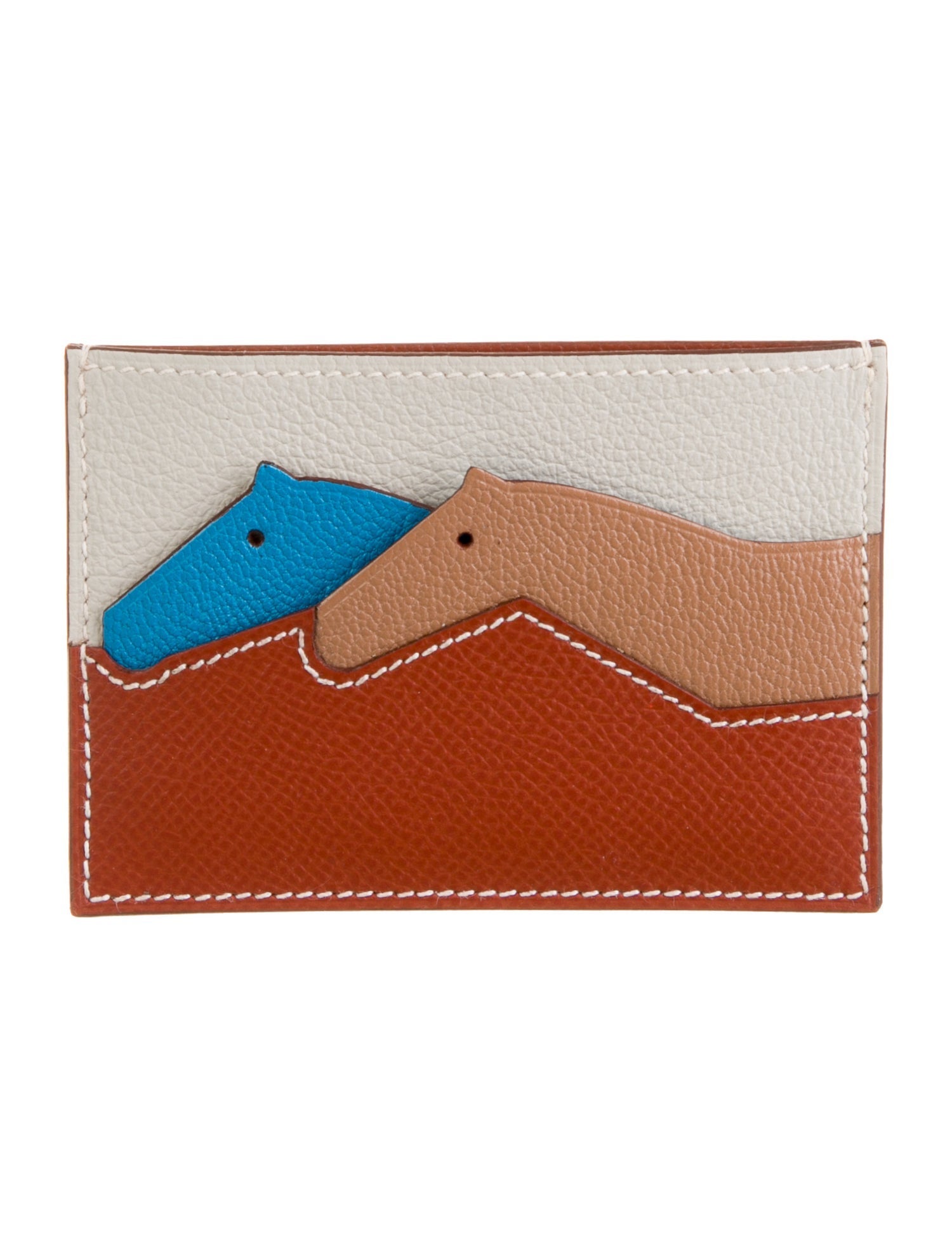 Hermès Les Petits Chevaux Card Holder