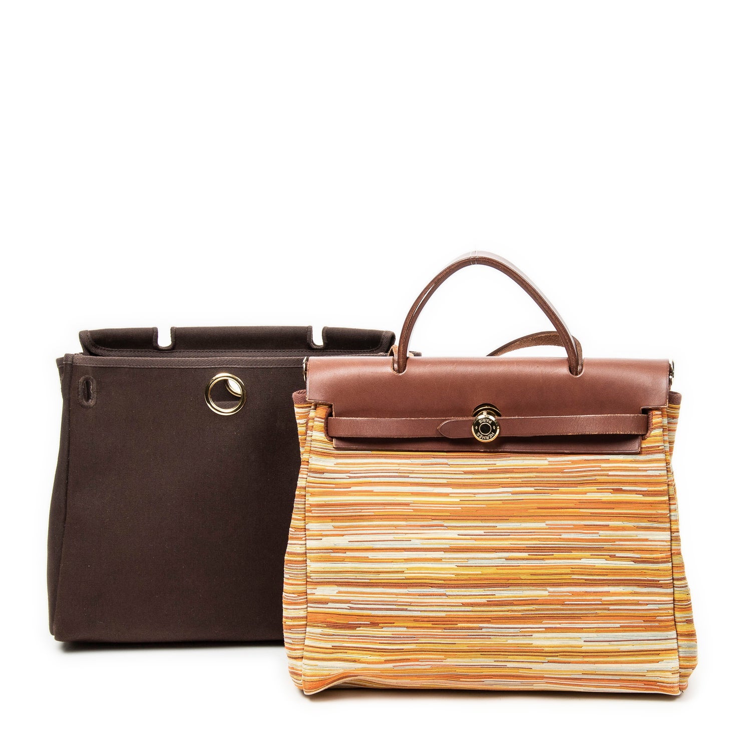 Hermès Canvas Herbag 2 in 1 w/ Tags