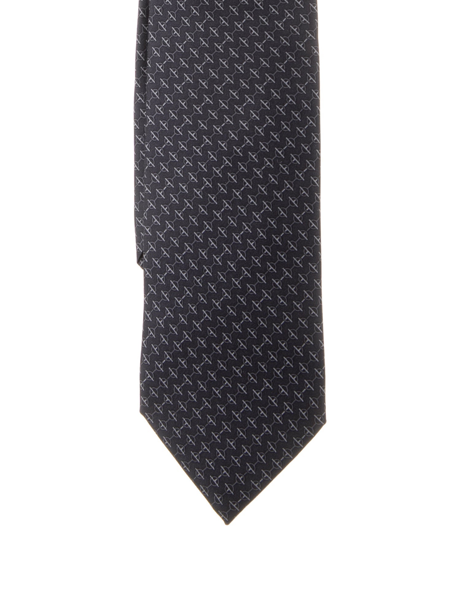 Hermès Silk Printed Tie