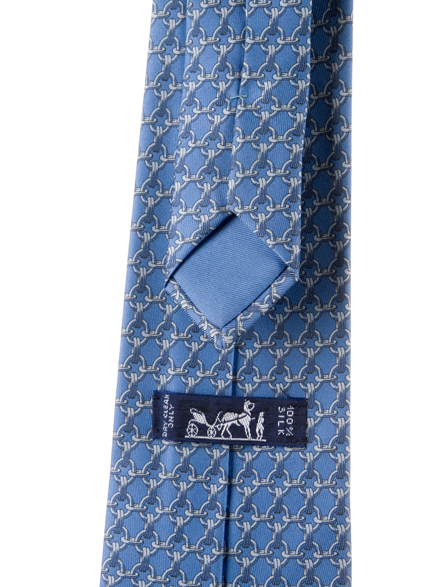 Hermès Silk Printed Tie