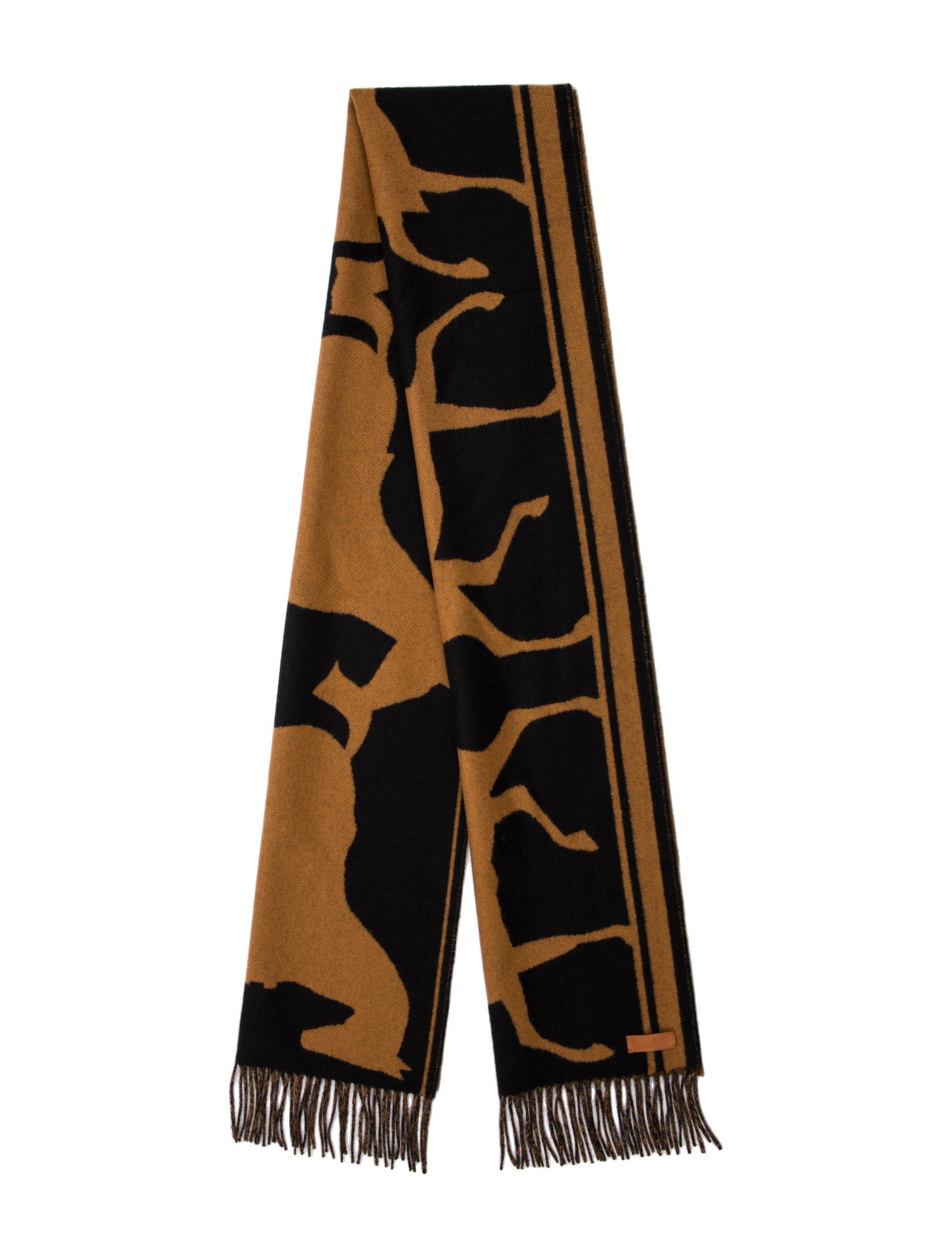 Hermès Casaque Tete a Queue Silk Muffler