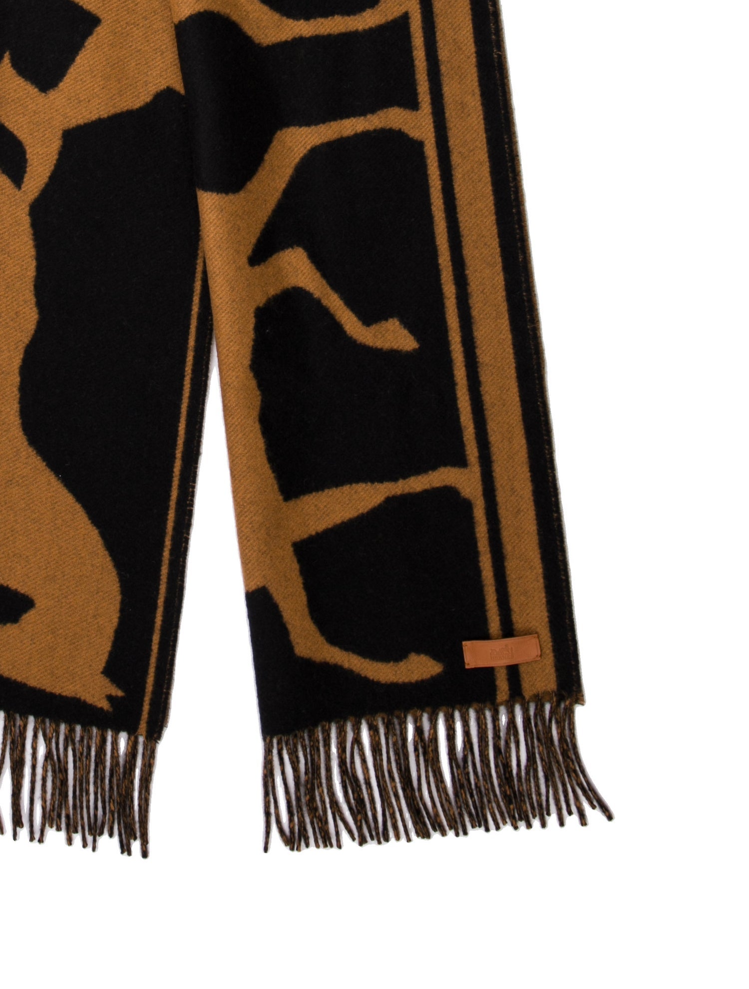 Hermès Casaque Tete a Queue Silk Muffler