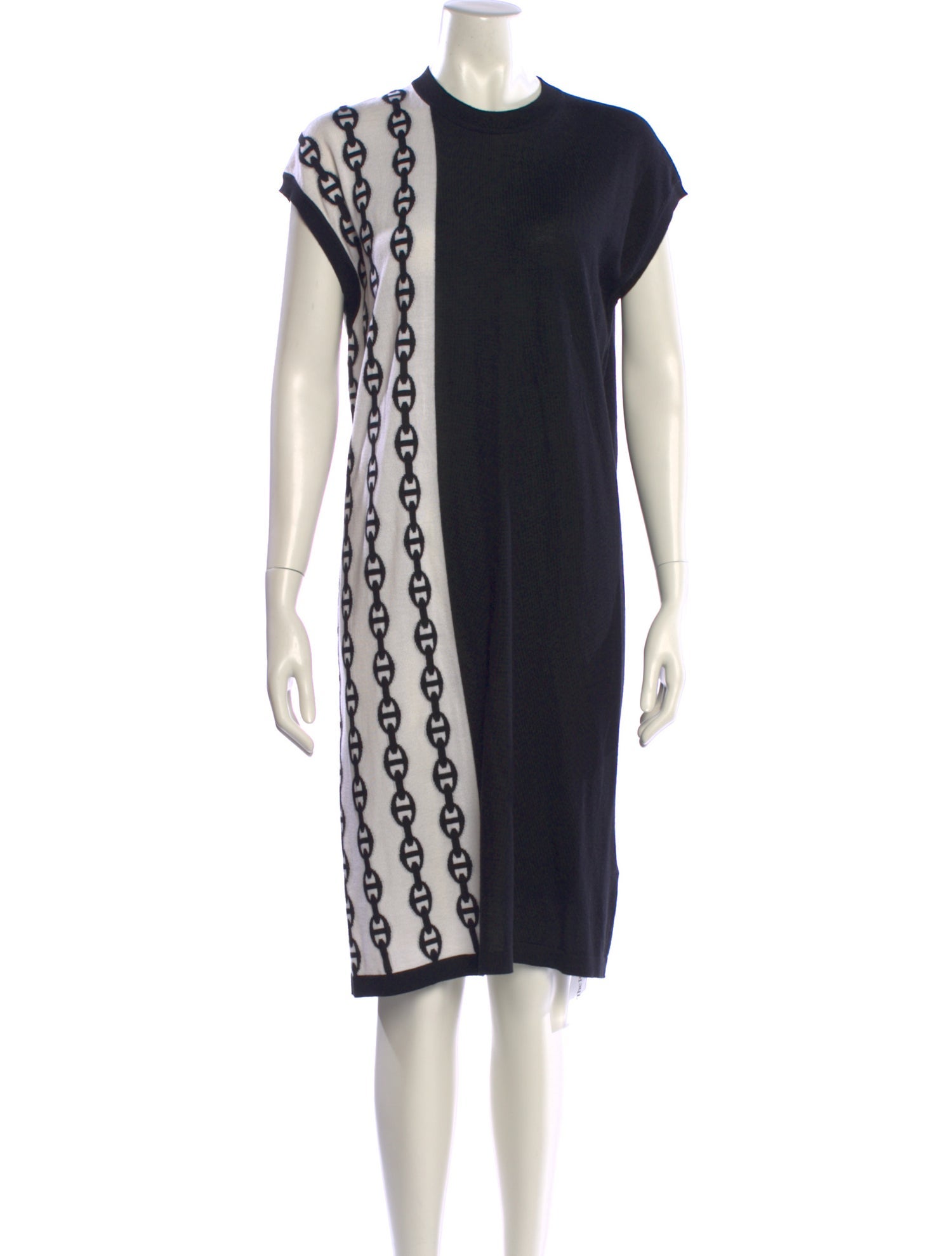 Hermès Cashmere Knee-Length Dress