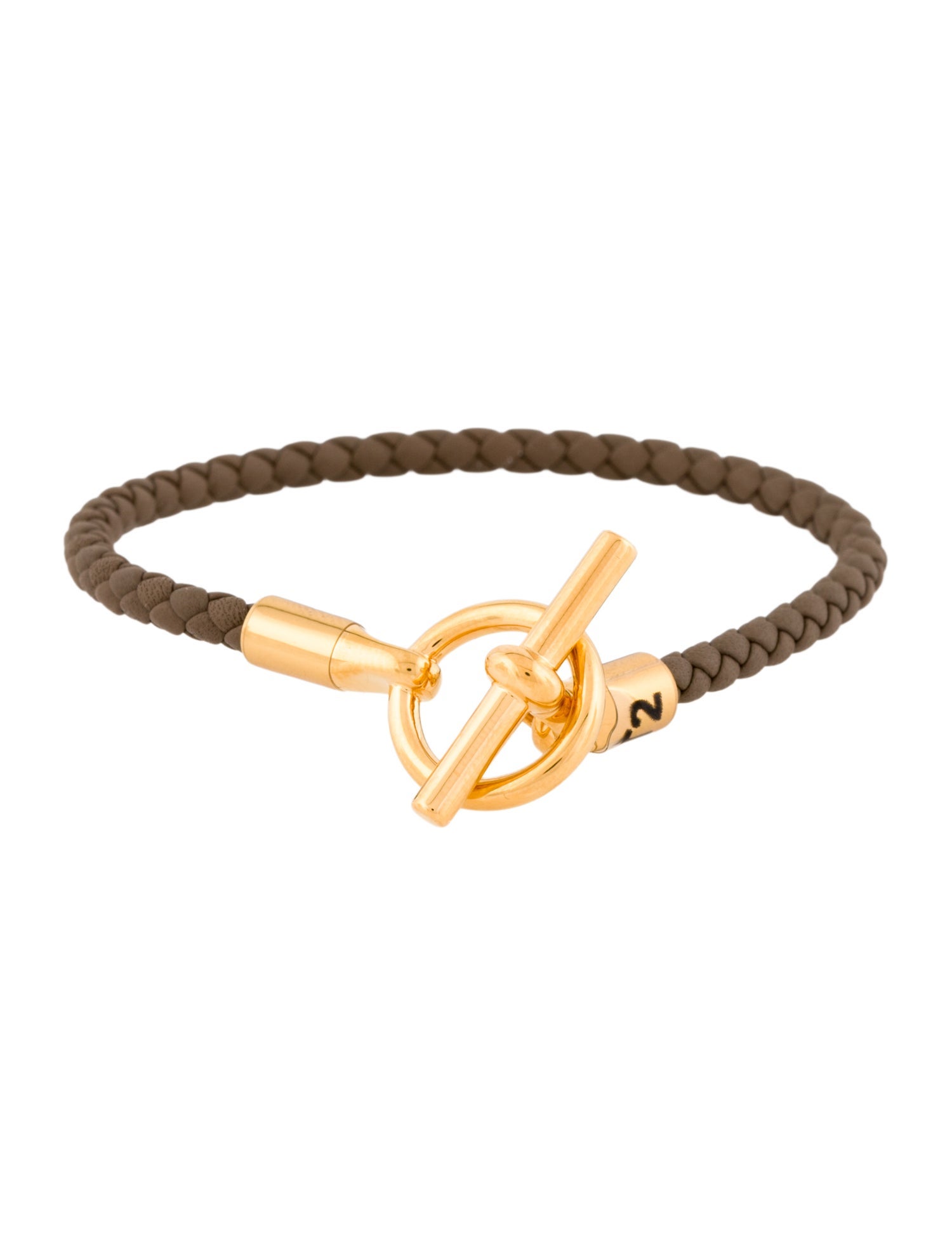 Hermès Leather Glenan Wrap Bracelet