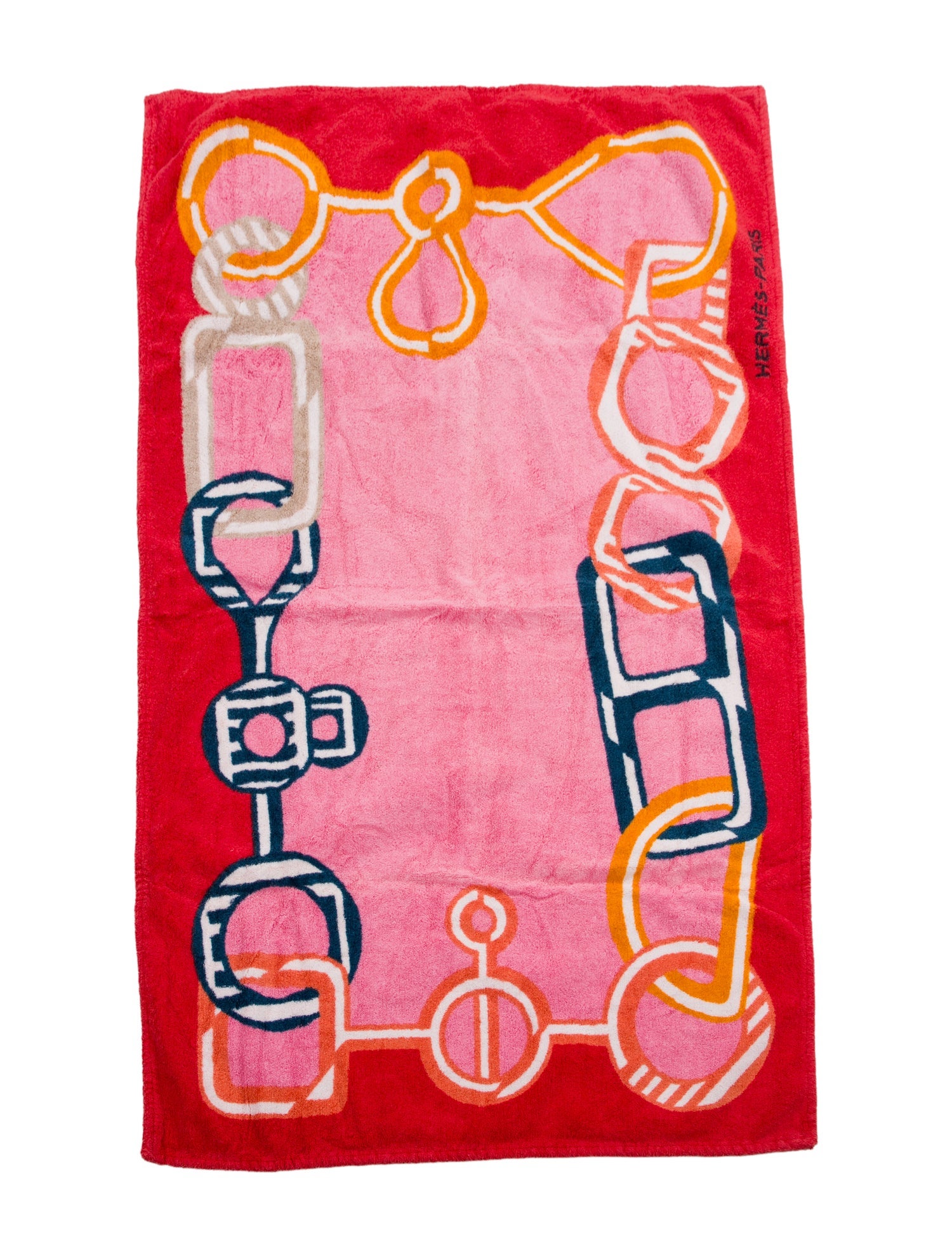 Hermès Do Re Boucles Beach Towel
