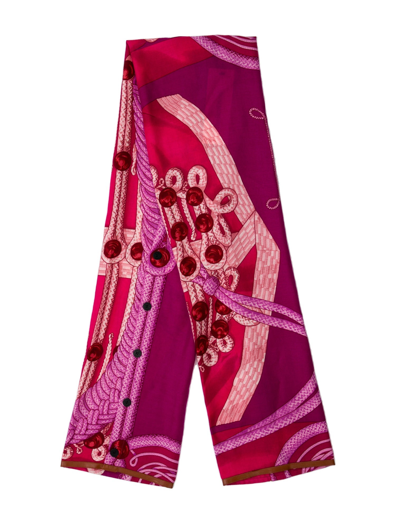 Hermès Petit H Brandebourgs Shrug Cashmere Sweater