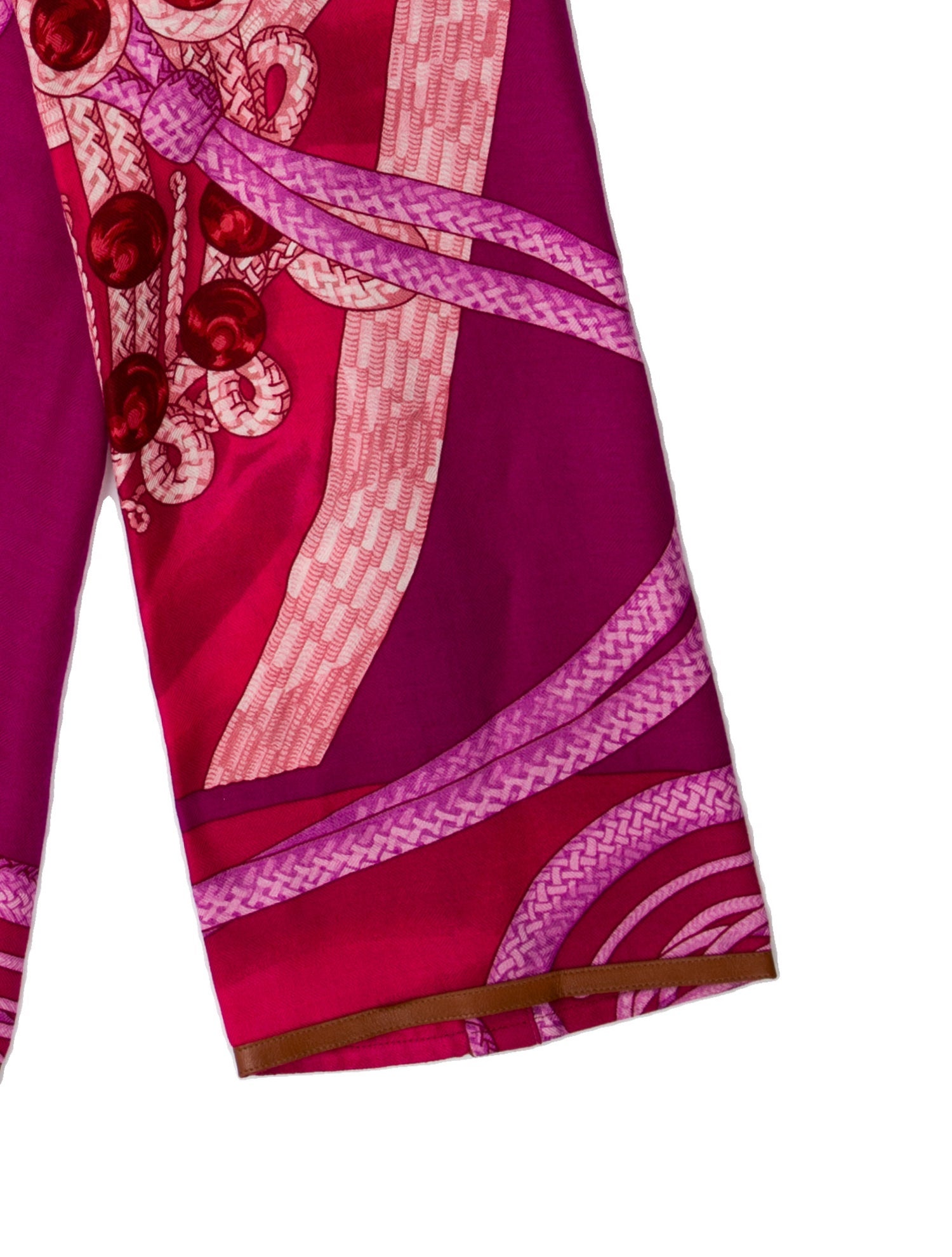 Hermès Petit H Brandebourgs Shrug Cashmere Sweater