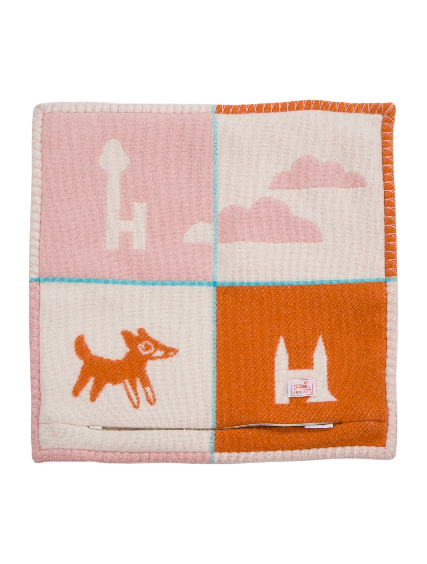 Hermès Avalon Epopee Throw Pillow Case