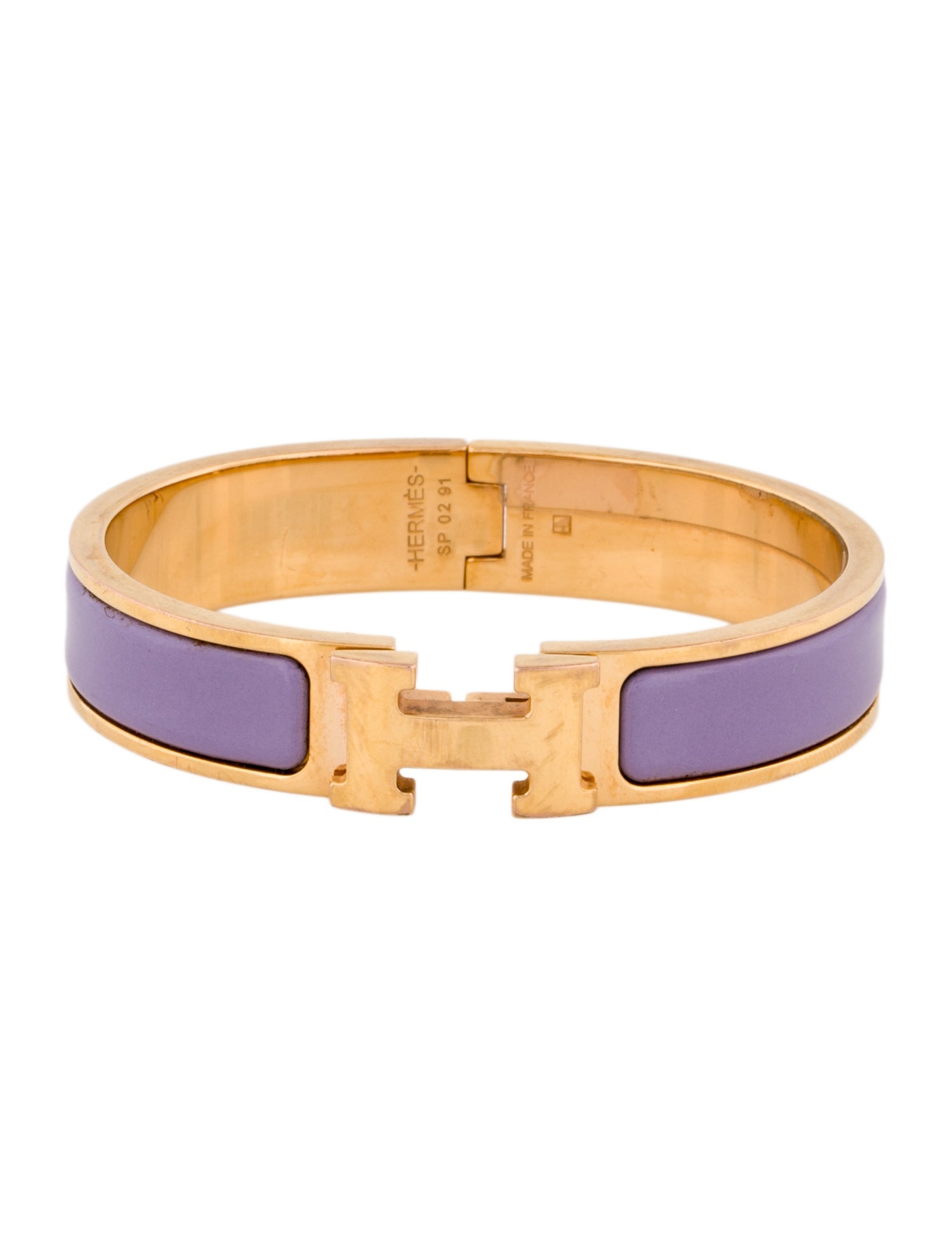 Hermès Clic H Bangle Bracelet