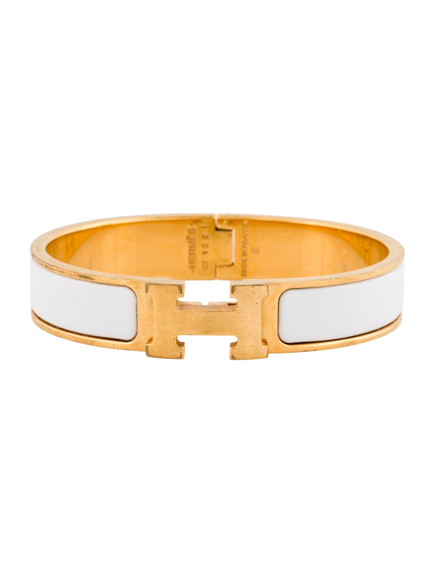 Hermès Clic H Bangle Bracelet