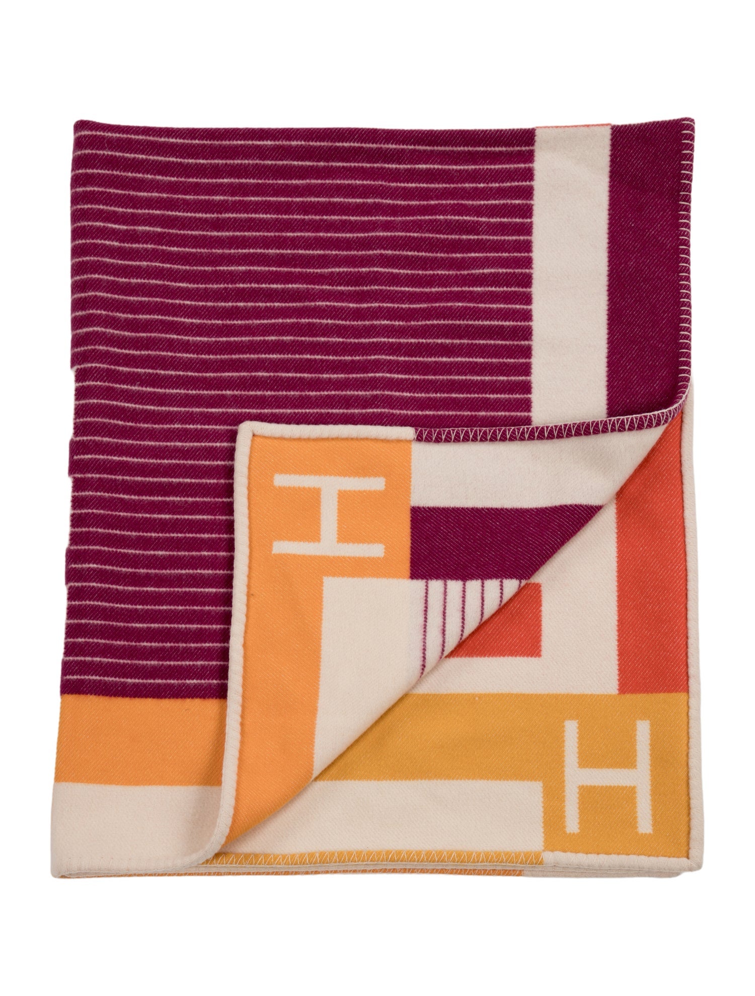 Hermès Avalon Piano Throw Blanket