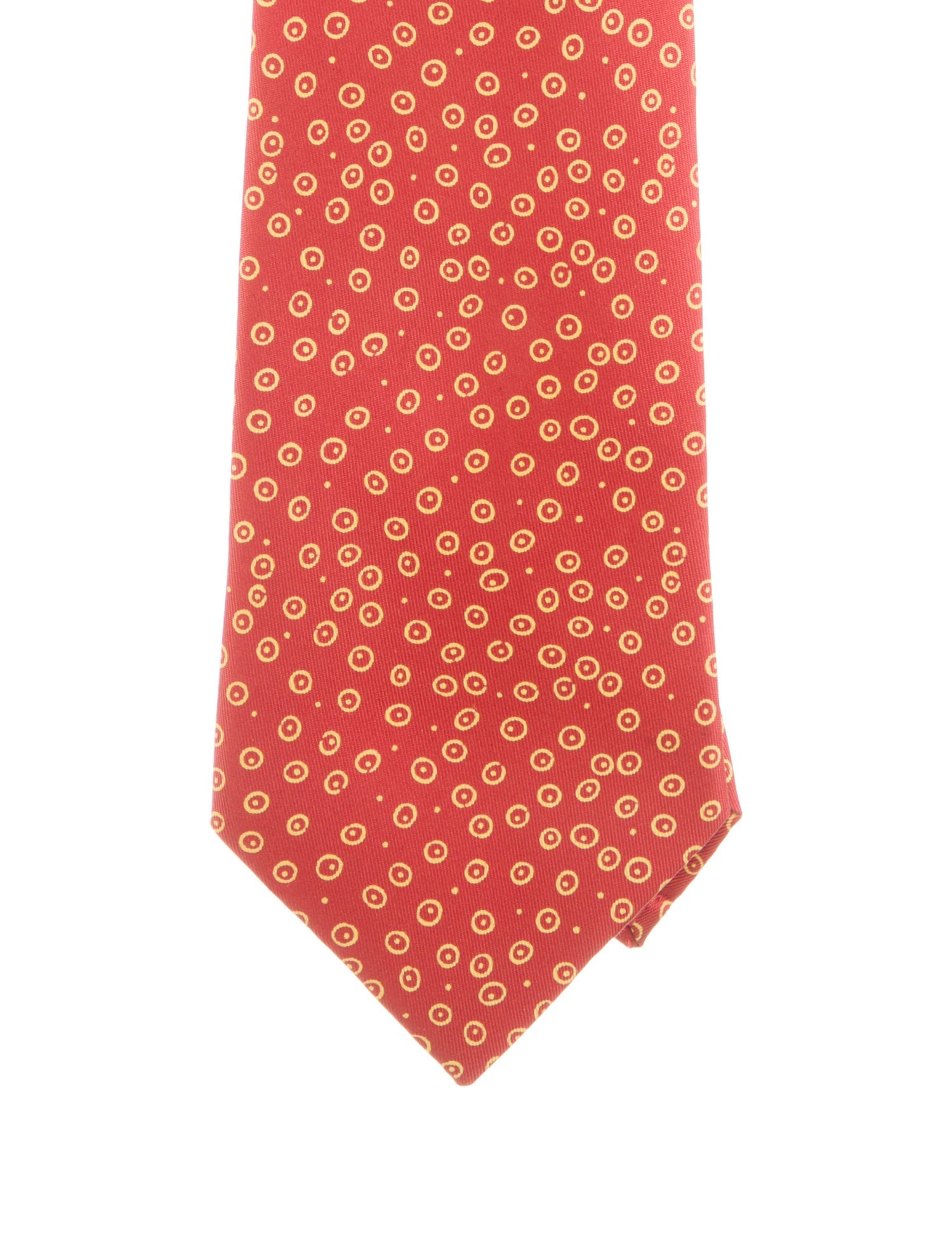 Hermès Silk Patterned Tie