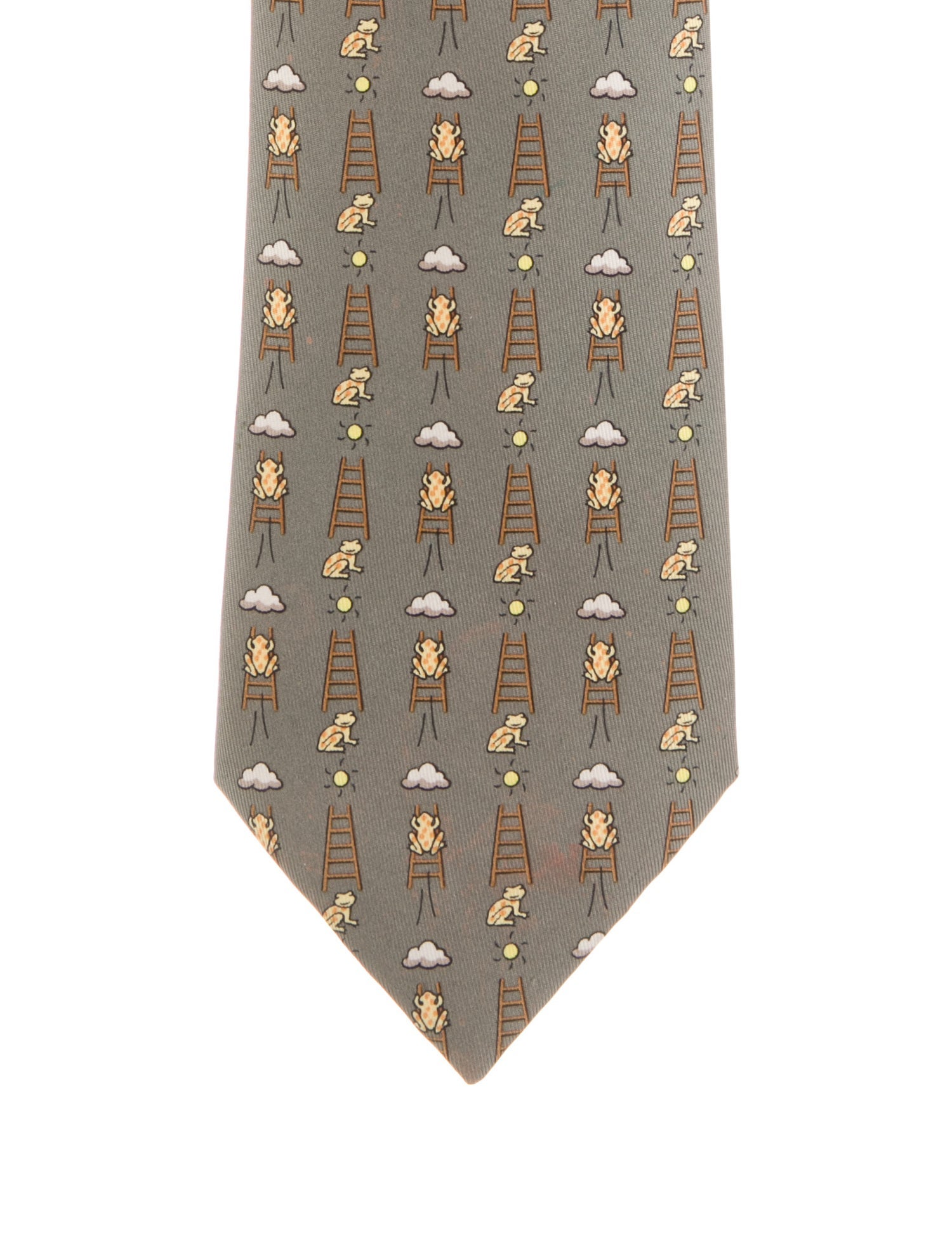 Hermès Silk Tie