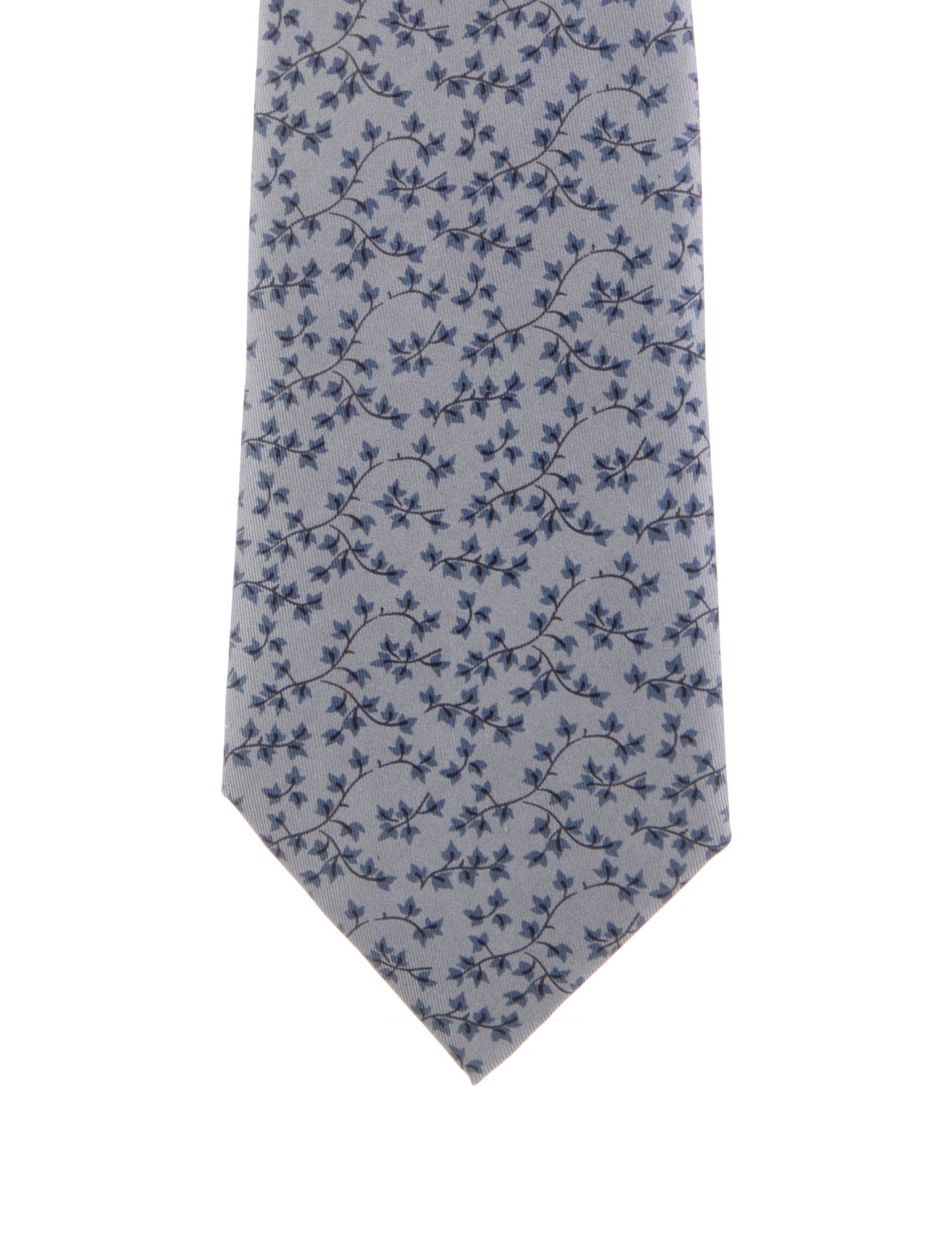 Hermès Silk Patterned Tie