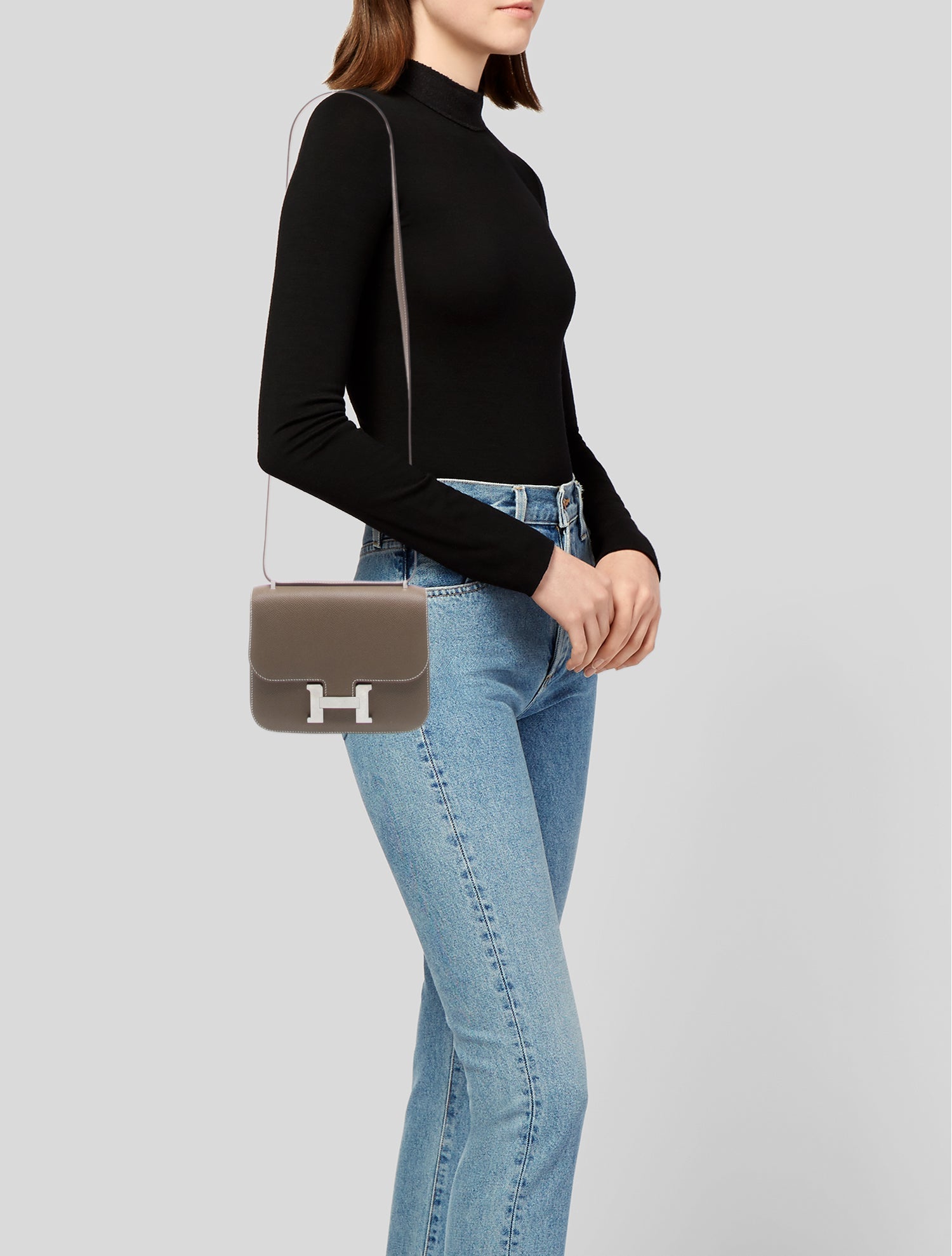 Hermès 2024 Epsom Mini Constance 18