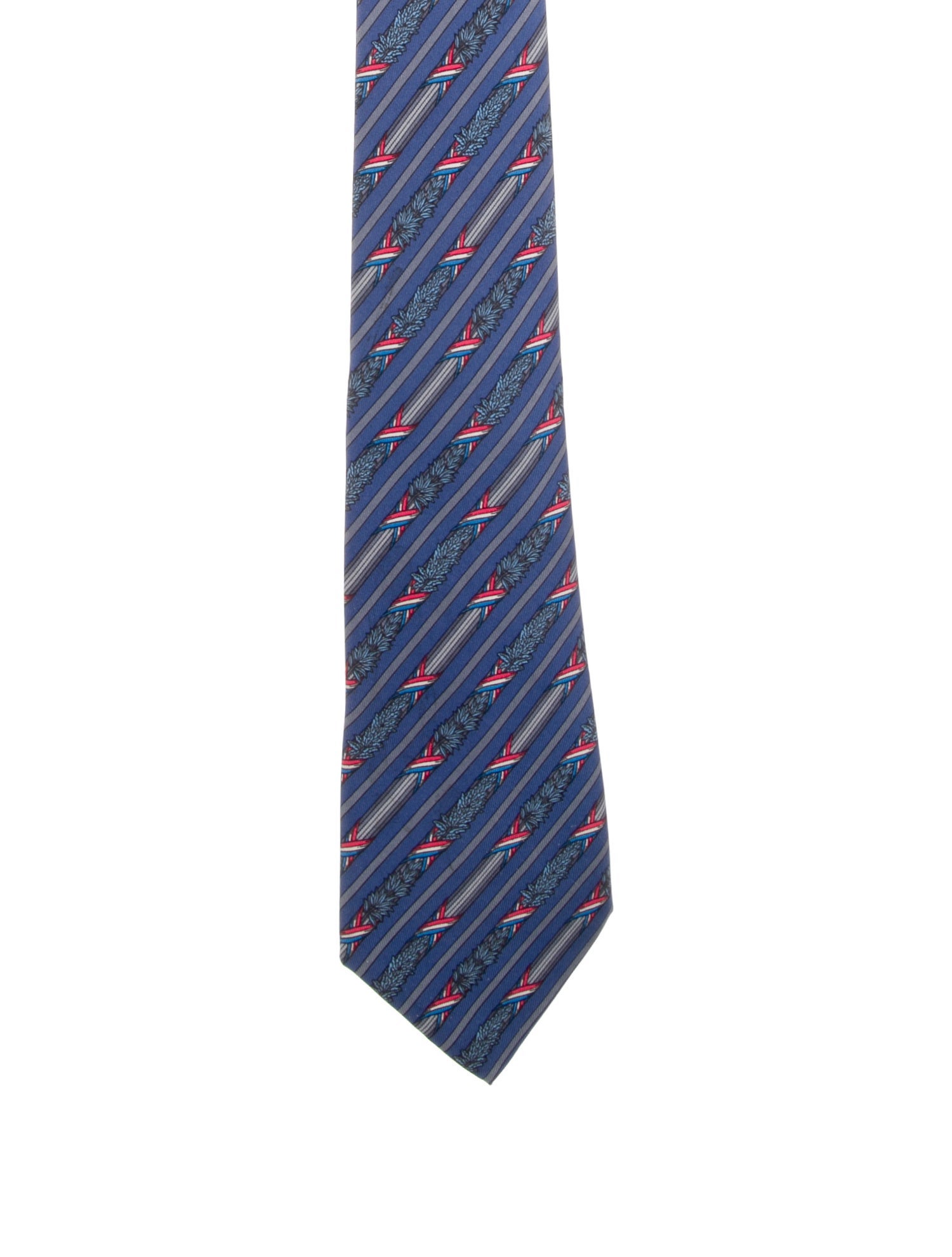 Hermès Silk Pattern Tie