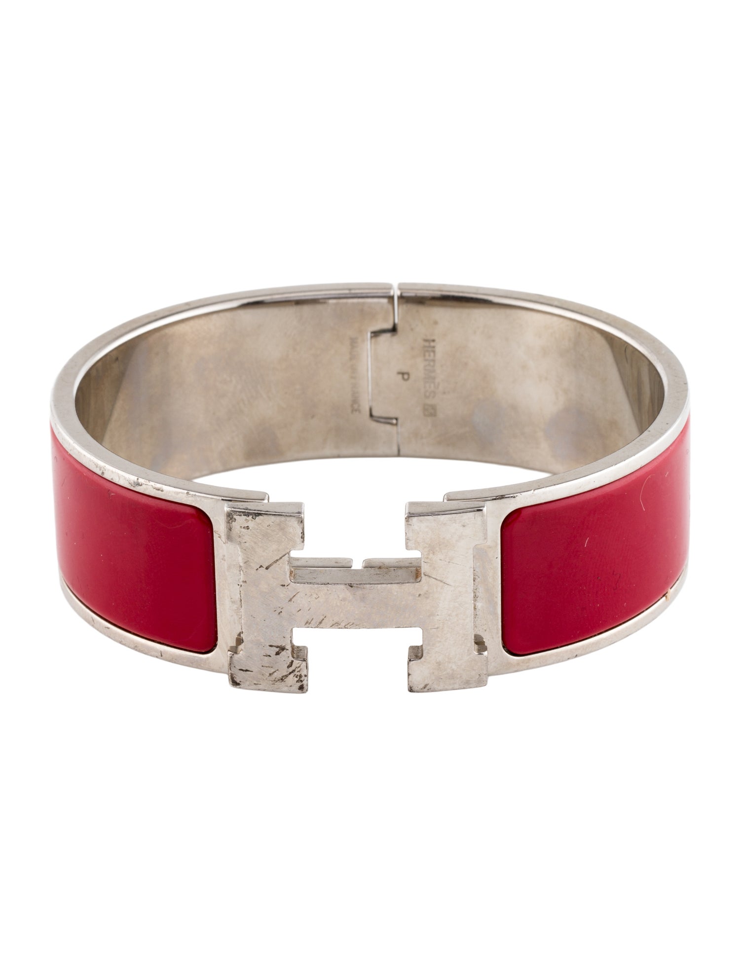 Hermès Clic Clac H Enamel Bracelet