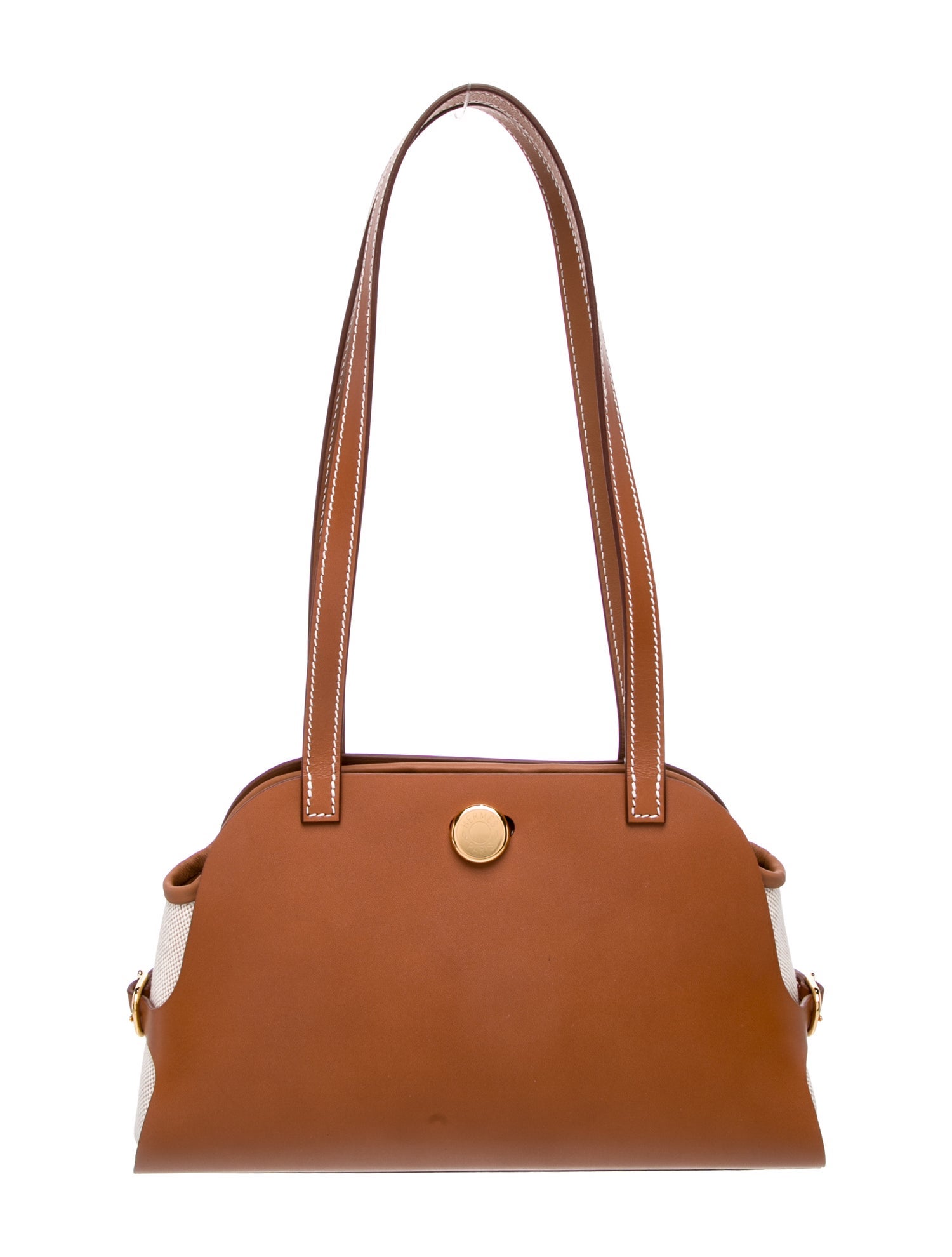 Hermès 2025 Vache Hunter & Toile Militaire Tablier Sellier