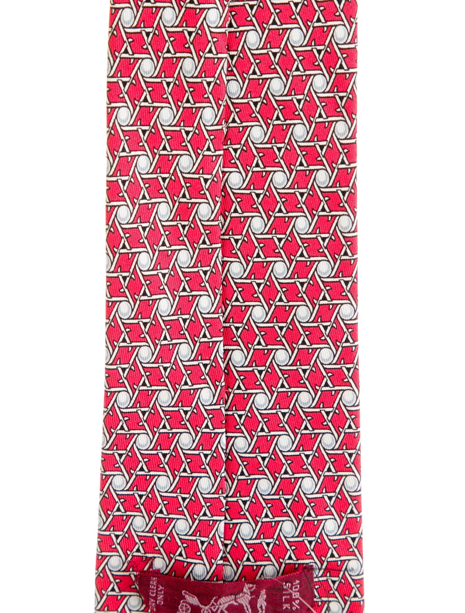Hermès Silk Patterned Tie