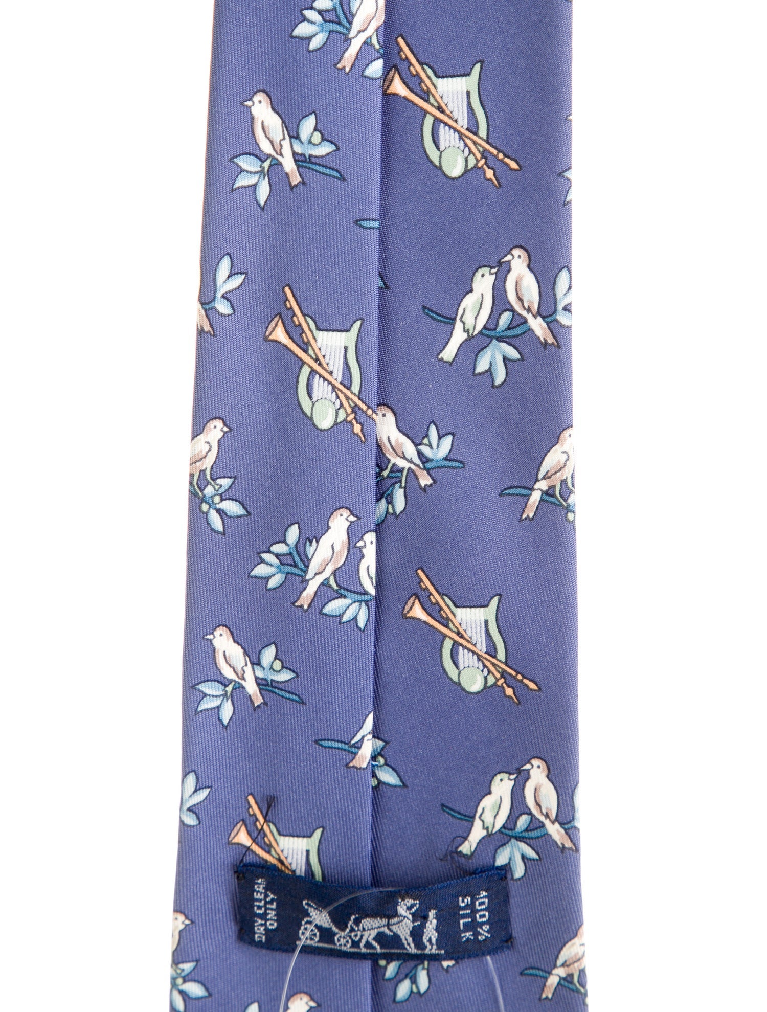 Hermès Silk Patterned Tie