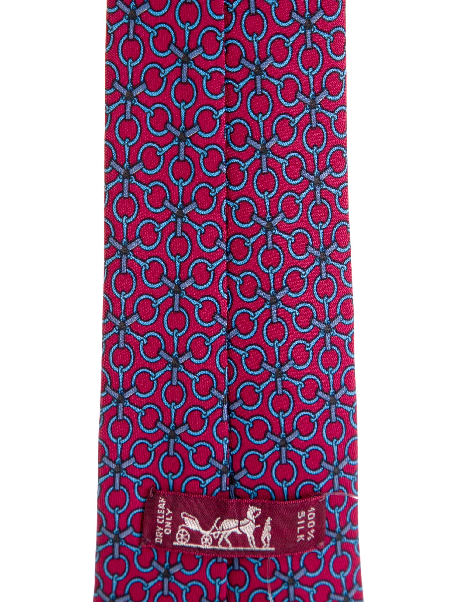 Hermès Silk Patterned Tie